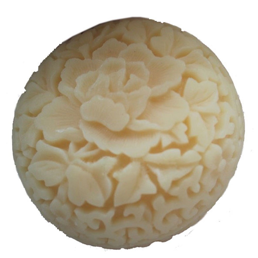 White Silicone Soap Mold for DIY Crafts - Flexible Resin, Clay & Candle Wax Molds - Perfect for Handmade Soap Making, Candle Crafting & Polymer Clay Projects