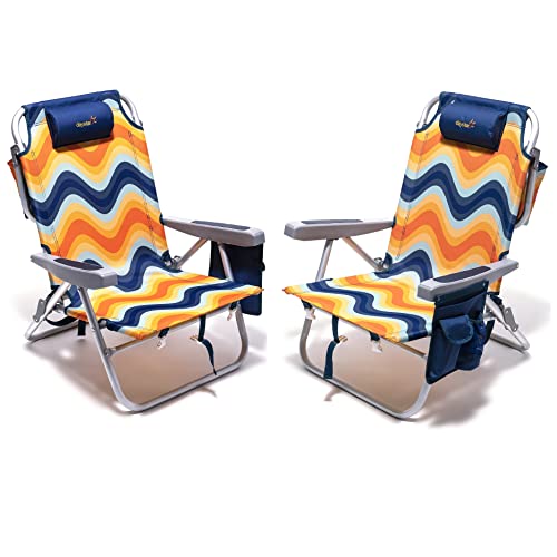 Orange Wave-2set