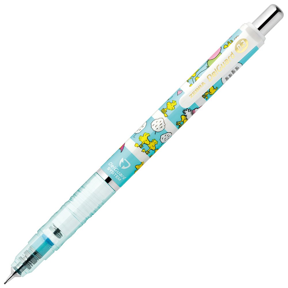 Zebra DelGuard Snoopy Mechanical Pencil 0.3mm - Limited Edition for Writing & Sketching
