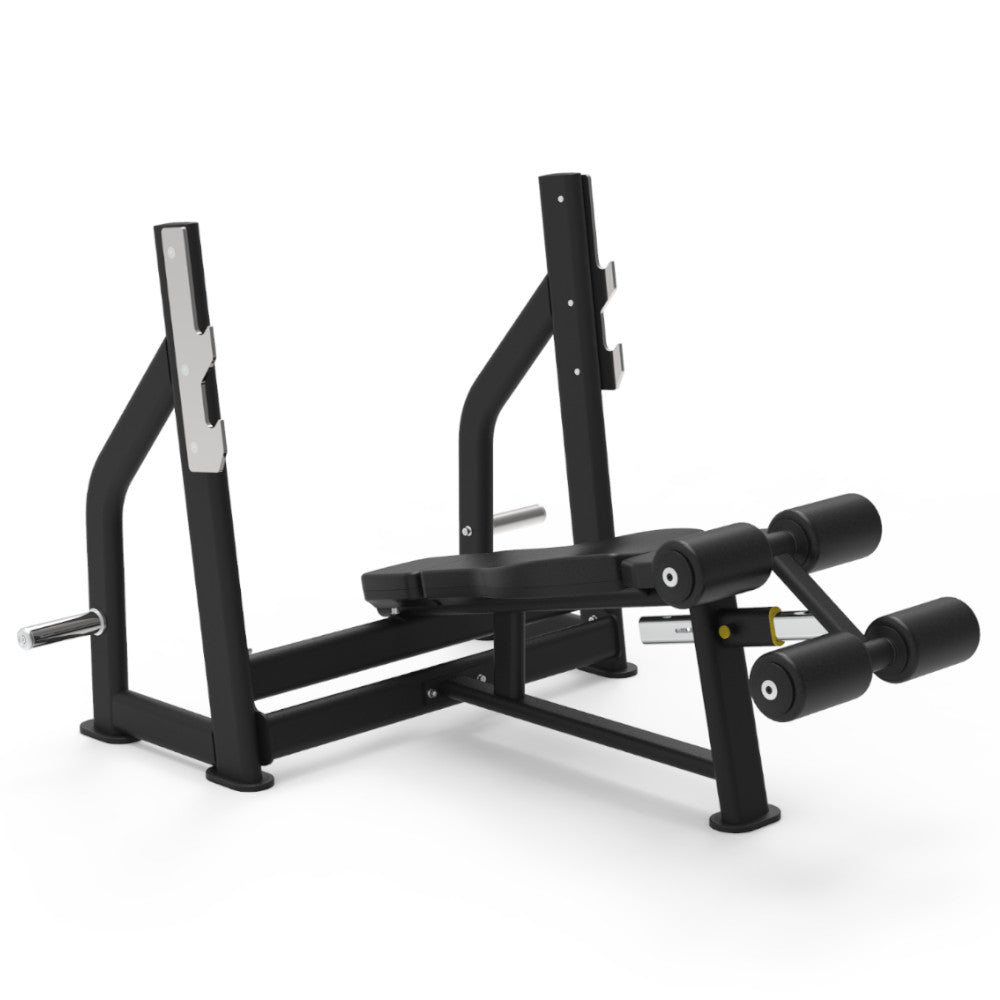 Pegasus 2S Olympic Decline Bench for Weight Training - Adjustable Strength Equipment for Home & Gym Workouts - Perfect for Decline Sit-ups, Ab Exercises & Strength Building