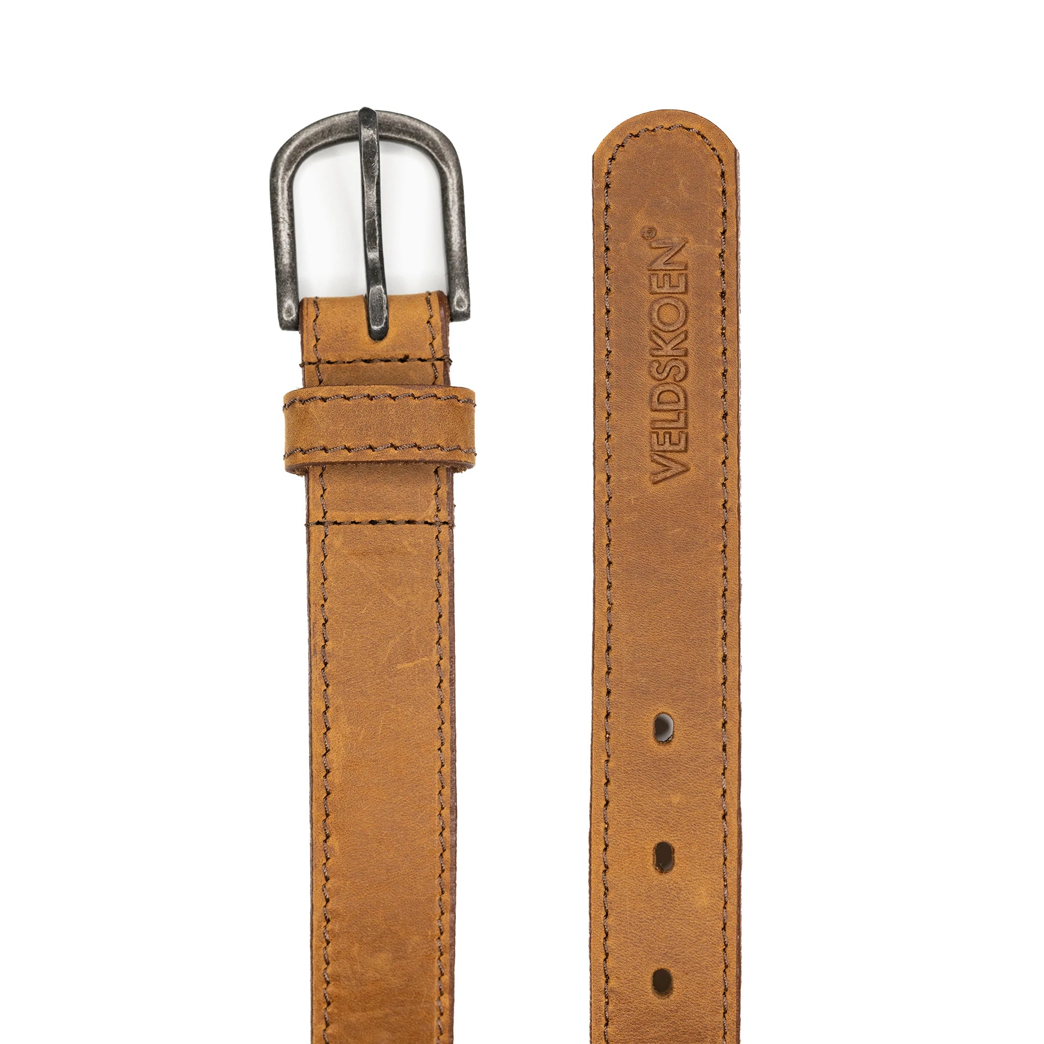 Premium Full Grain Leather Belt 30mm - Genuine Brown Dress Belt for Men - Perfect for Business, Casual & Formal Occasions