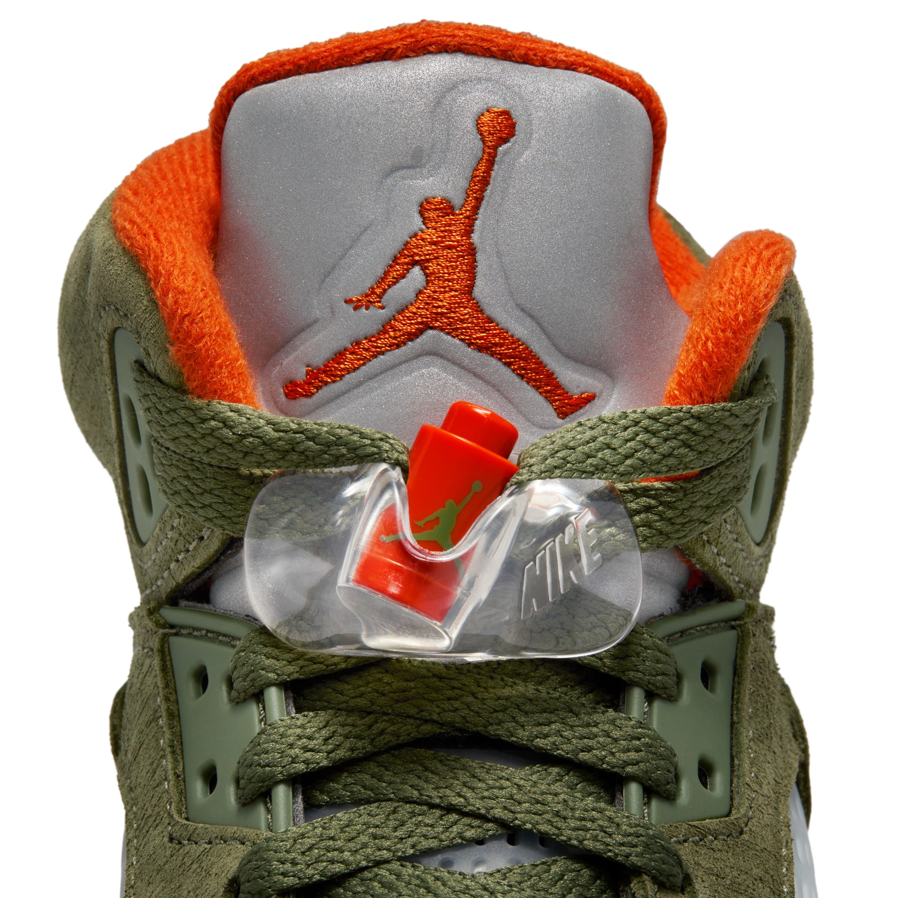 Air Jordan 5 Retro 'Olive' Kids Basketball Shoes - Comfortable Sneakers for Boys & Girls - Perfect for School, Sports & Casual Wear