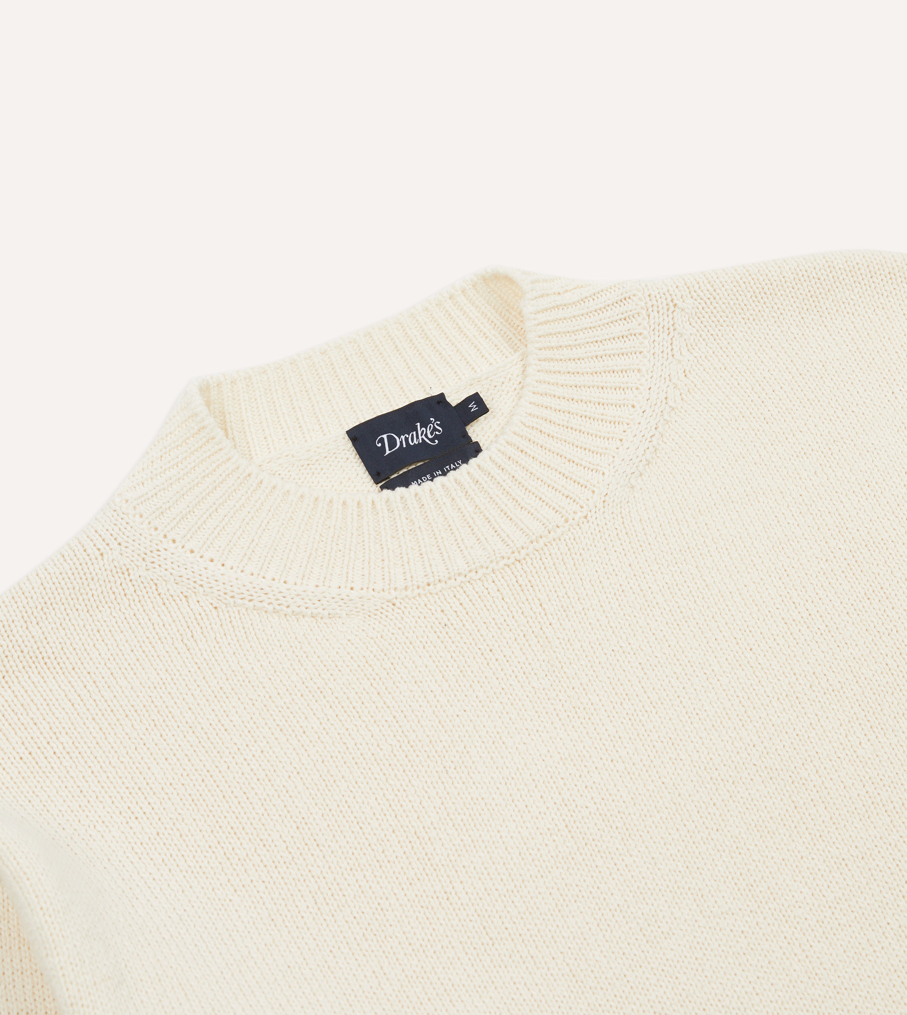 Soft Ecru Cotton Mock Neck Jumper for Women - Cozy Winter Pullover Sweater | Perfect for Office, Casual Outfits & Holiday Gatherings