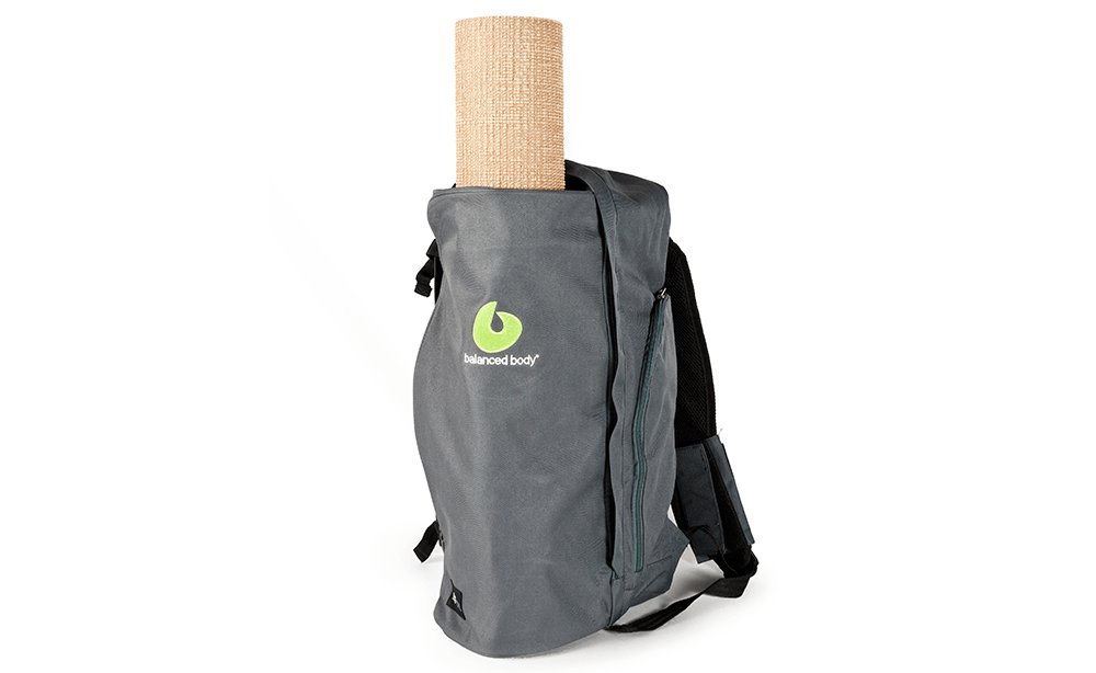 Balanced Body Yoga Mat Backpack - Lightweight & Durable Carrying Case for Yoga Mats - Perfect for Gym, Studio, or Outdoor Yoga Sessions
