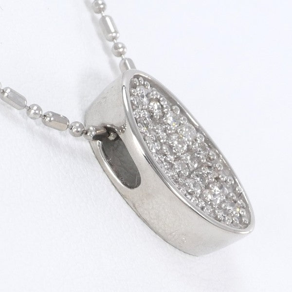 18K White Gold Diamond Necklace for Women - Elegant & Luxurious Jewelry Gift for Anniversary, Wedding, or Special Occasions