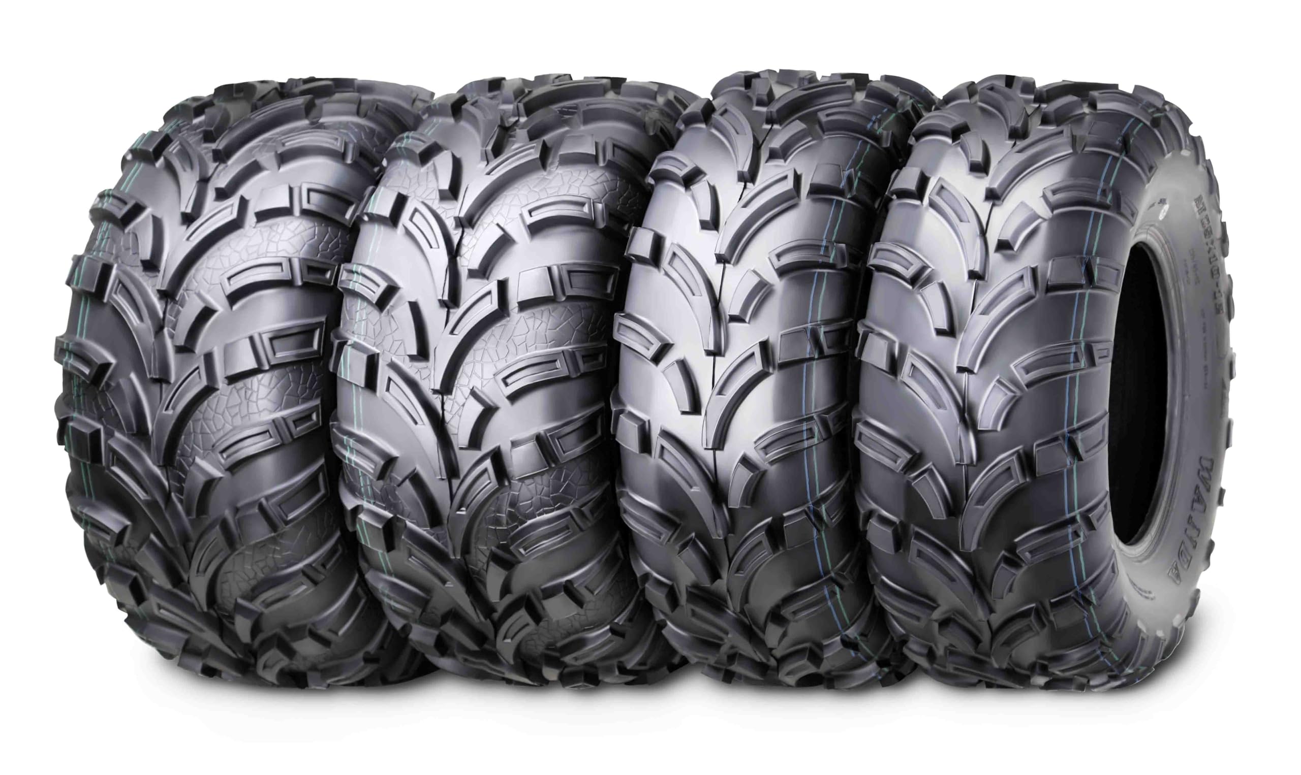 25x10-12 & 25x11-12 Heavy Duty ATV Tires for 2008-2013 Cub-Cadet VOLUNTEER 4X4 - All-Terrain Off-Road Replacement Tires for Mud, Sand & Trail Riding