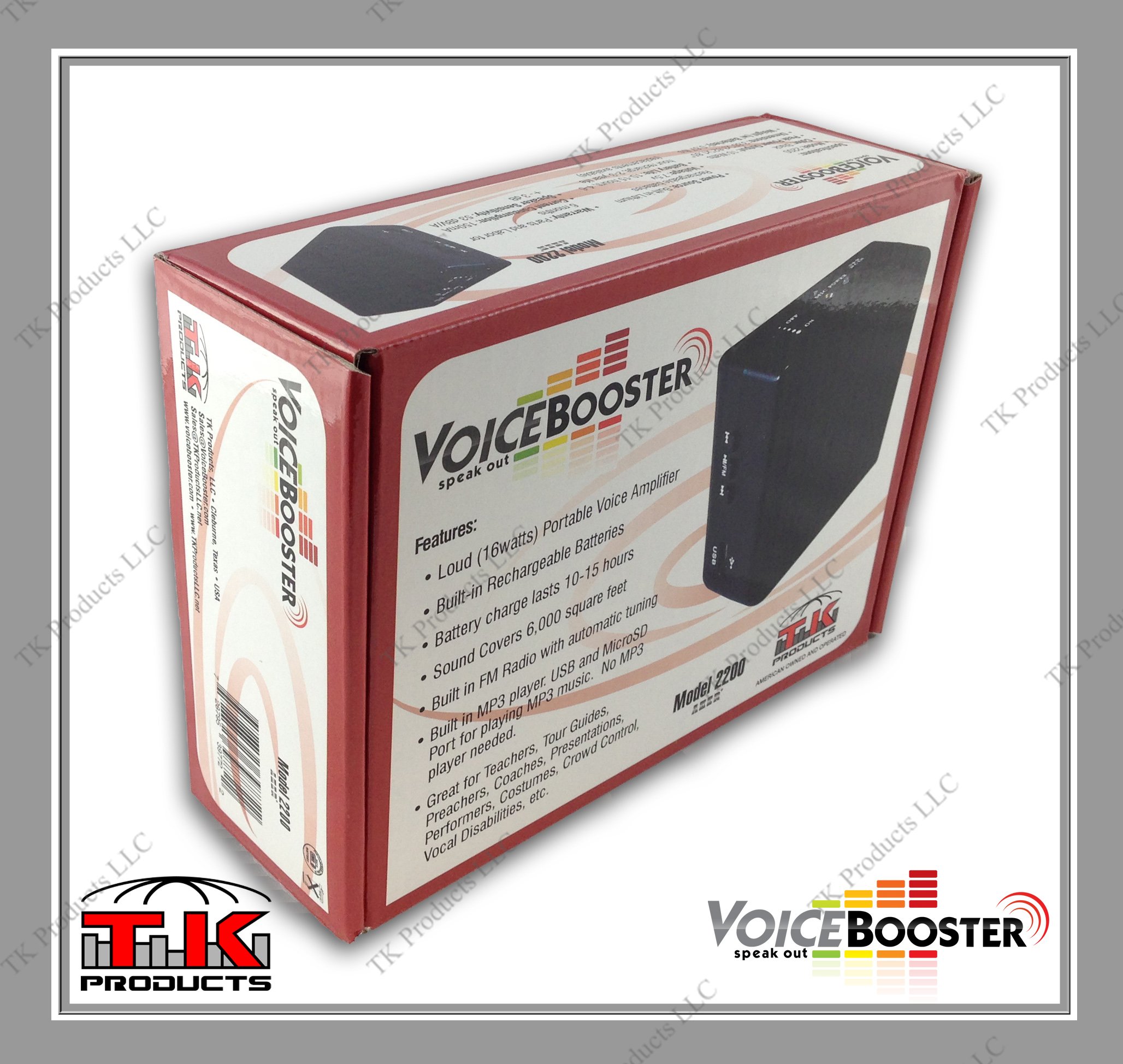 Portable Voice Amplifier with Microphone Headset - 16W Wearable Megaphone Speaker for Teachers, Tour Guides & Public Speaking - Black MR2200 | Ideal for Classroom Instruction, Outdoor Tours & Presentations