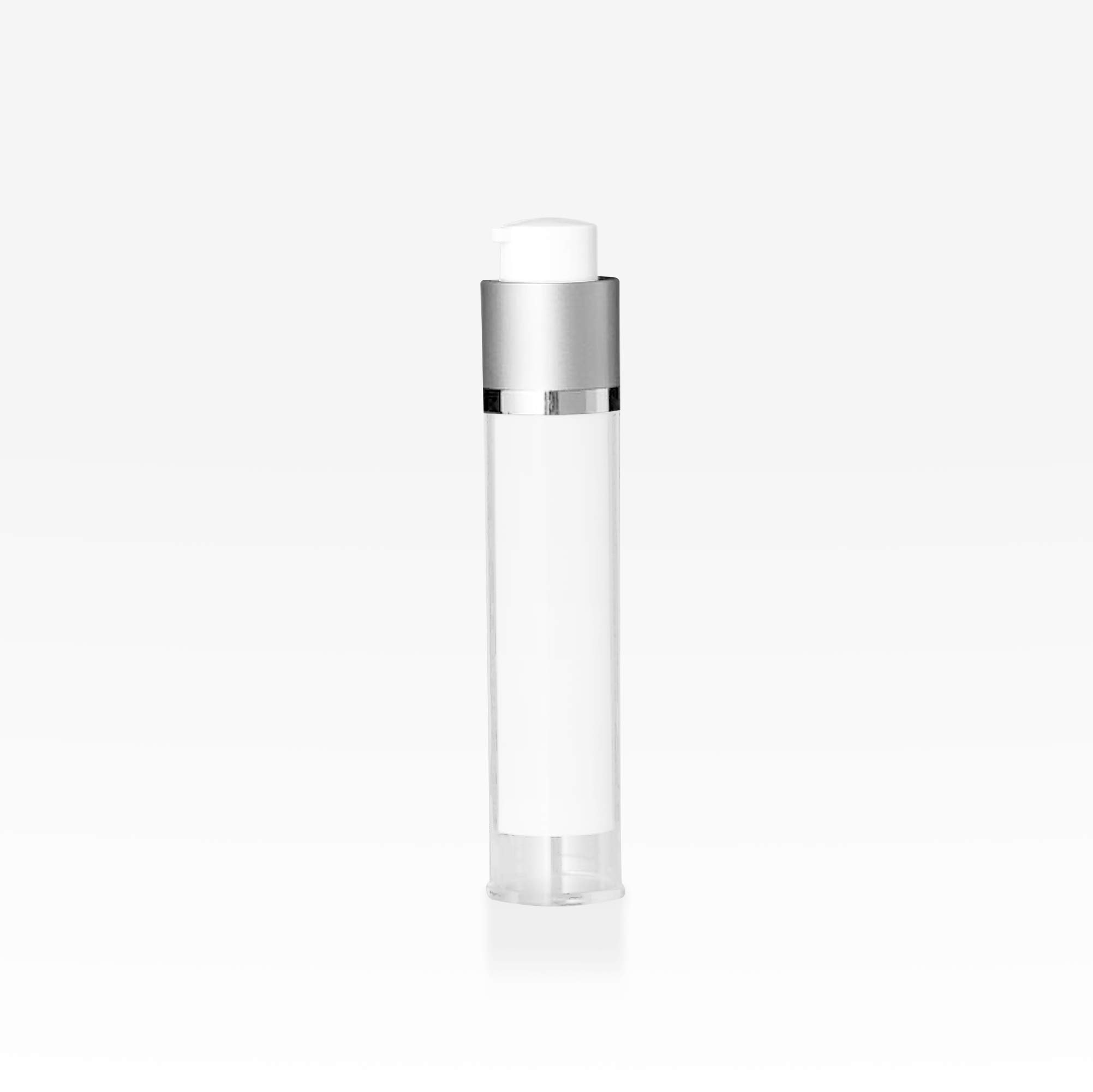 Helix Twist-Up Airless Cosmetic Bottles 50ml - Refillable & Leak-Proof for Serums, Creams & Lotions - Perfect for Travel & Professional Salon Use