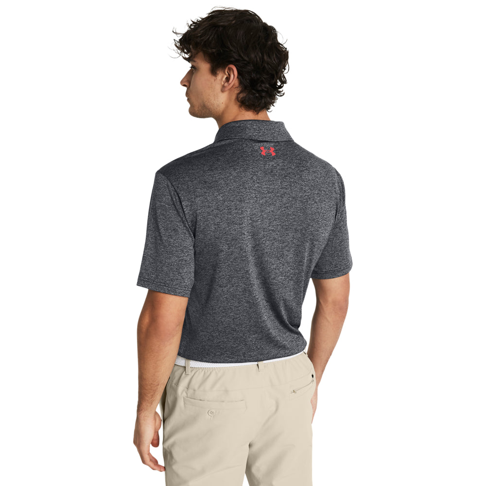 Men's Under Armour Playoff Stripe Polo Shirt - Moisture-Wicking Golf & Casual Wear for Men | Perfect for Sports, Office & Outdoor Activities