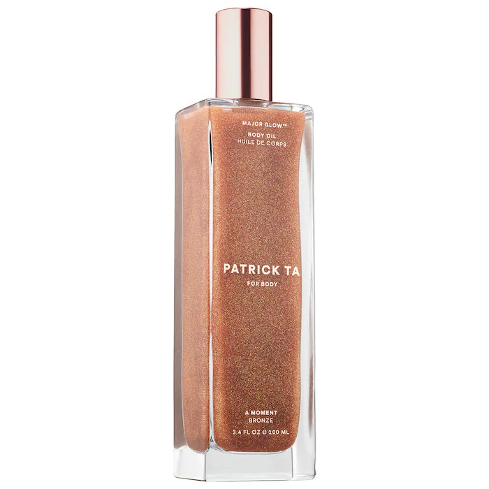 Patrick Ta Major Glow Body Oil - Hydrating & Illuminating Skincare for Radiant Glow | Perfect for Daily Moisturizing & Special Occasions