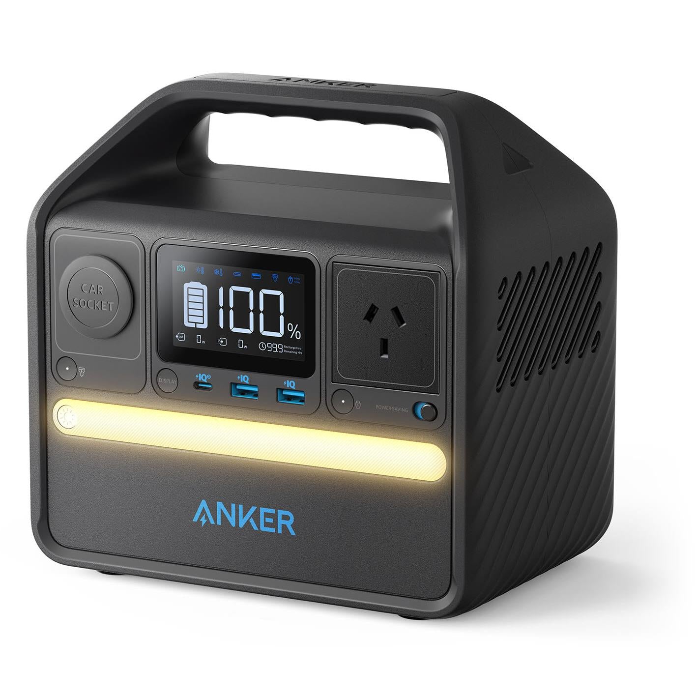Anker 521 PowerHouse 256Wh Portable Power Station with AC Outlet - Backup Power for Camping, Emergencies & Outdoor Adventures