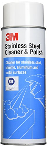 3M MROS3M101 Stainless Steel Cleaner & Polish - 12 Pack | Removes Fingerprints, Scratches & Oxidation | Perfect for Kitchen Appliances, Sinks & Outdoor Grills
