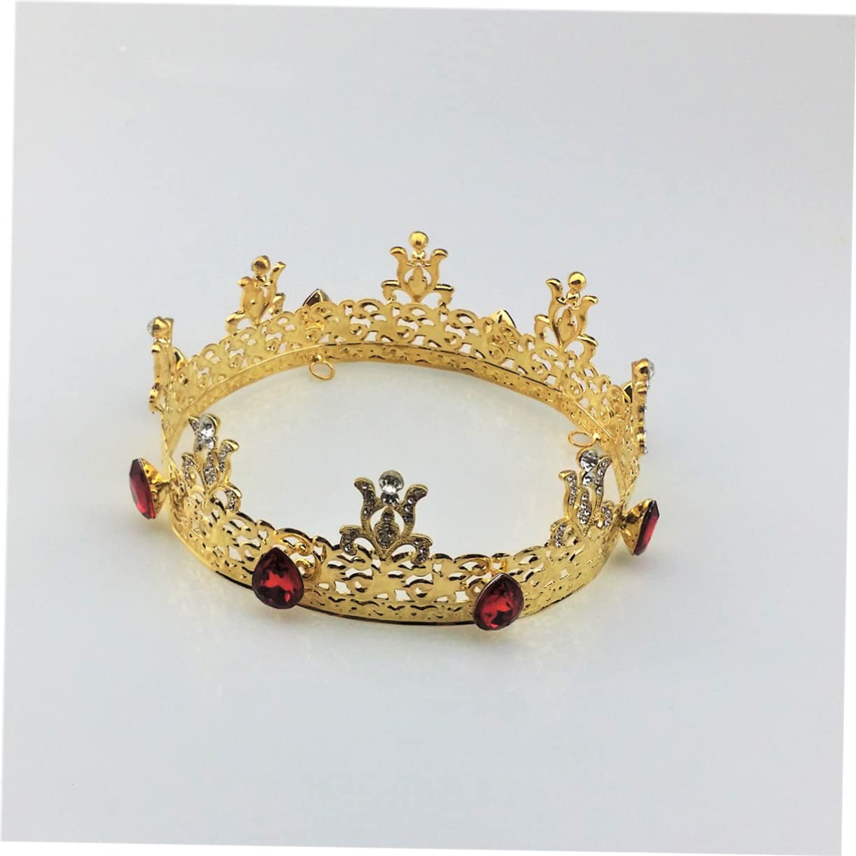 Amosfun 3-Piece Baroque Bridal Tiara Set - Rhinestone Wedding Crown Headpiece for Bride, Queen Headband & Hair Accessories - Perfect for Weddings, Prom, Pageants, and Special Occasions