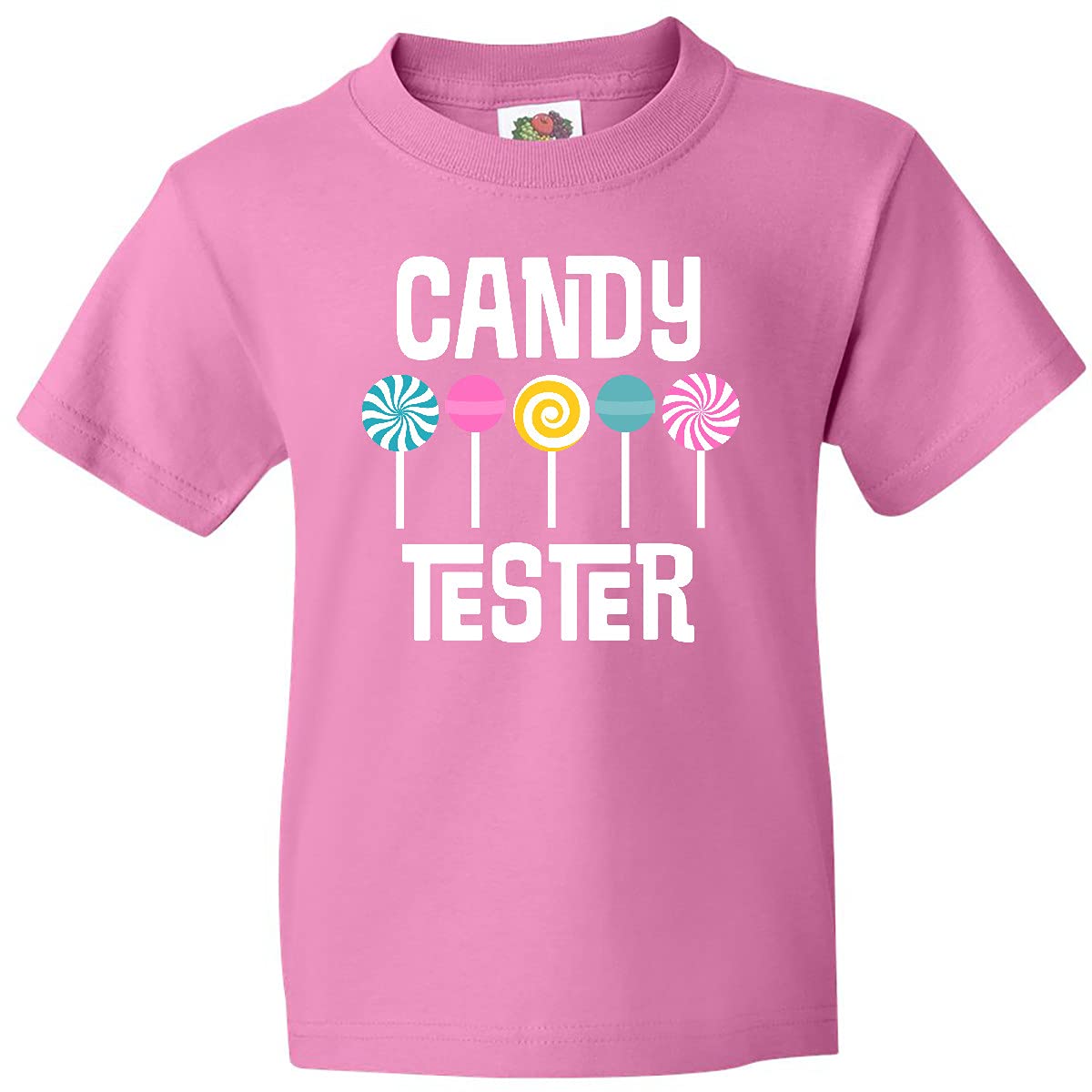 Inktastic Candy Tester Cute Sweets Youth T-Shirt - Fun Graphic Tee for Kids & Teens - Perfect for Birthday Parties, School Events & Casual Wear