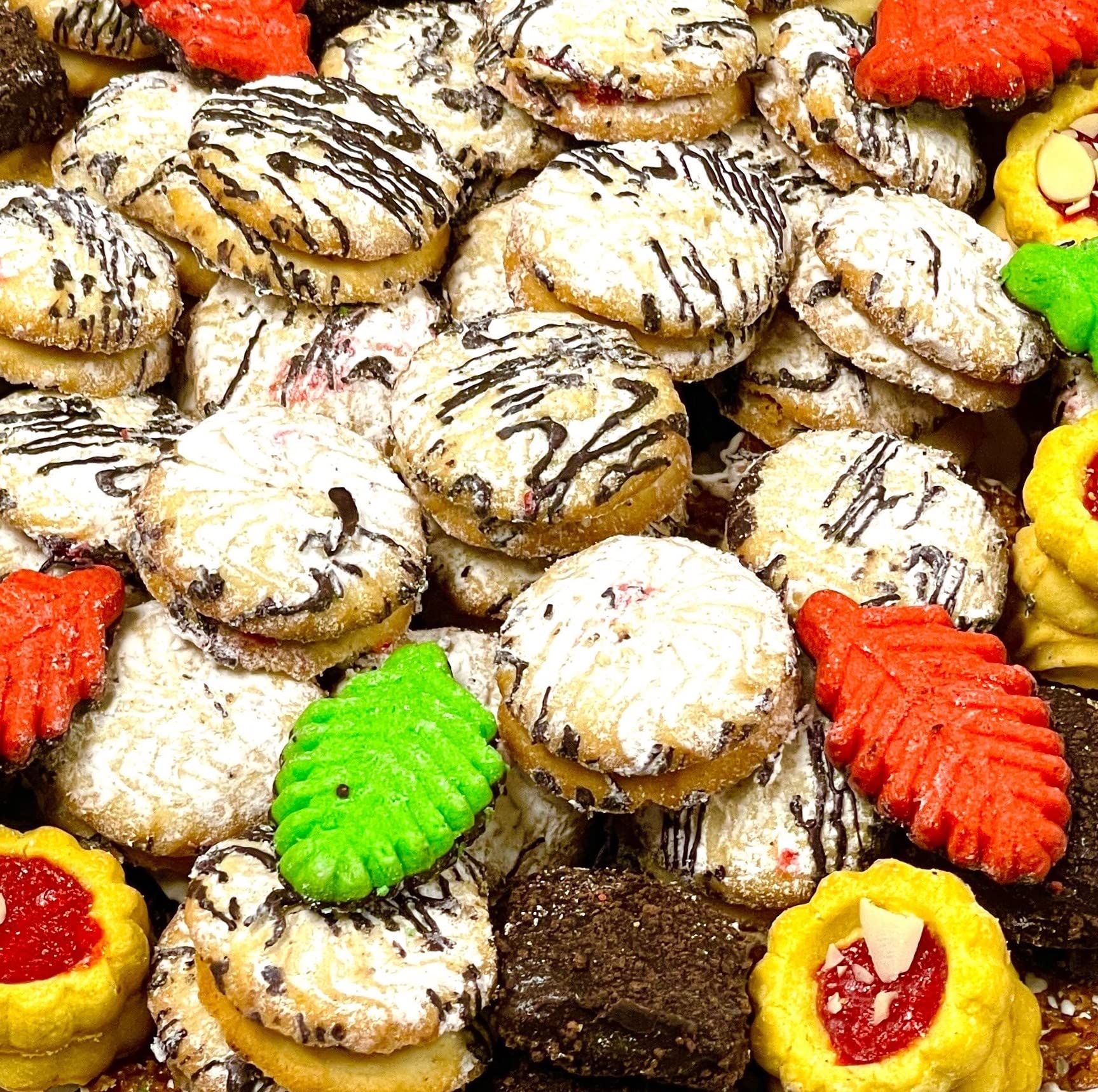 Premium European Cookie Gift Box - Best Cookies Assortment (5lb) - Perfect for Holidays, Parties & Corporate Gifts