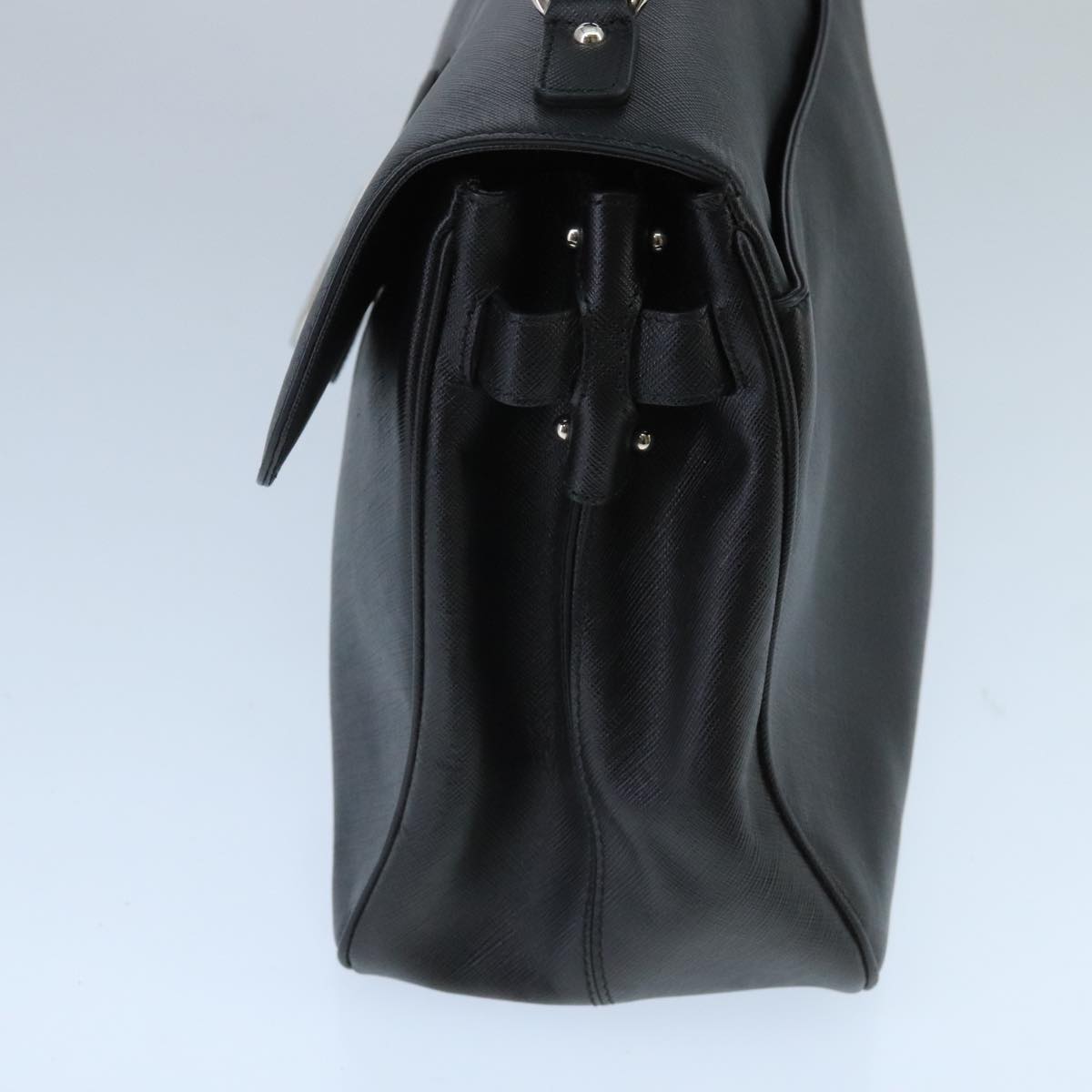 21G560 Genuine Black Leather Satchel for Women - Stylish Handbag for Work, Travel & Everyday Use