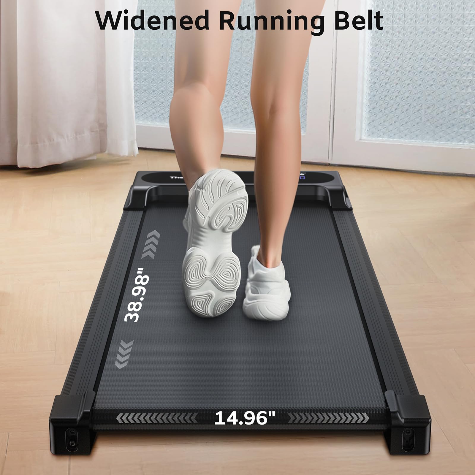 NeatWalk Under Desk Treadmill - Foldable Walking Pad for Home & Office Use | Portable Jogging & Running Machine for Small Spaces | Perfect for Workouts While Working or Watching TV