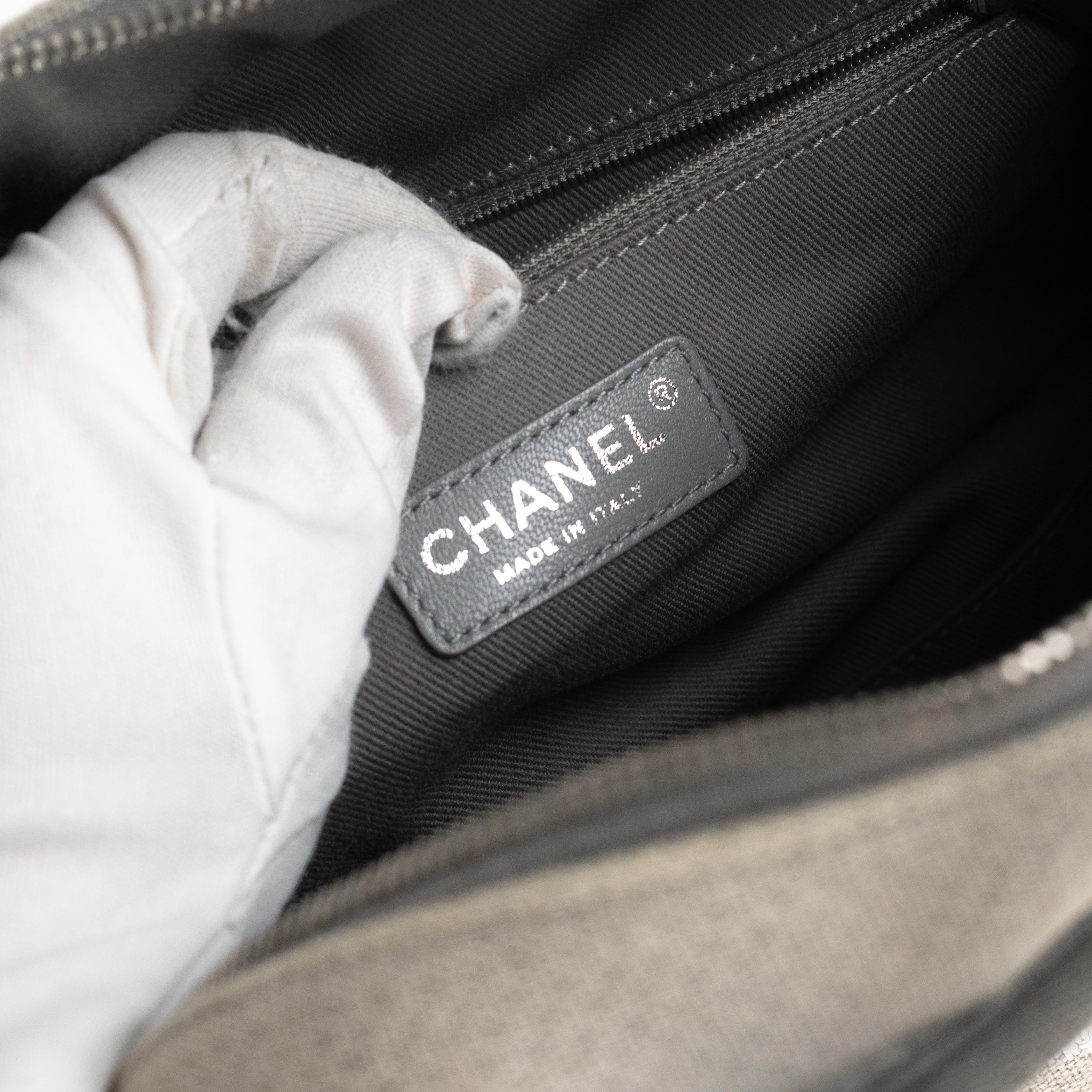 Chanel Deauville Bowling Bag in Grey - Luxury Tote Handbag for Women | Perfect for Travel, Shopping & Everyday Use