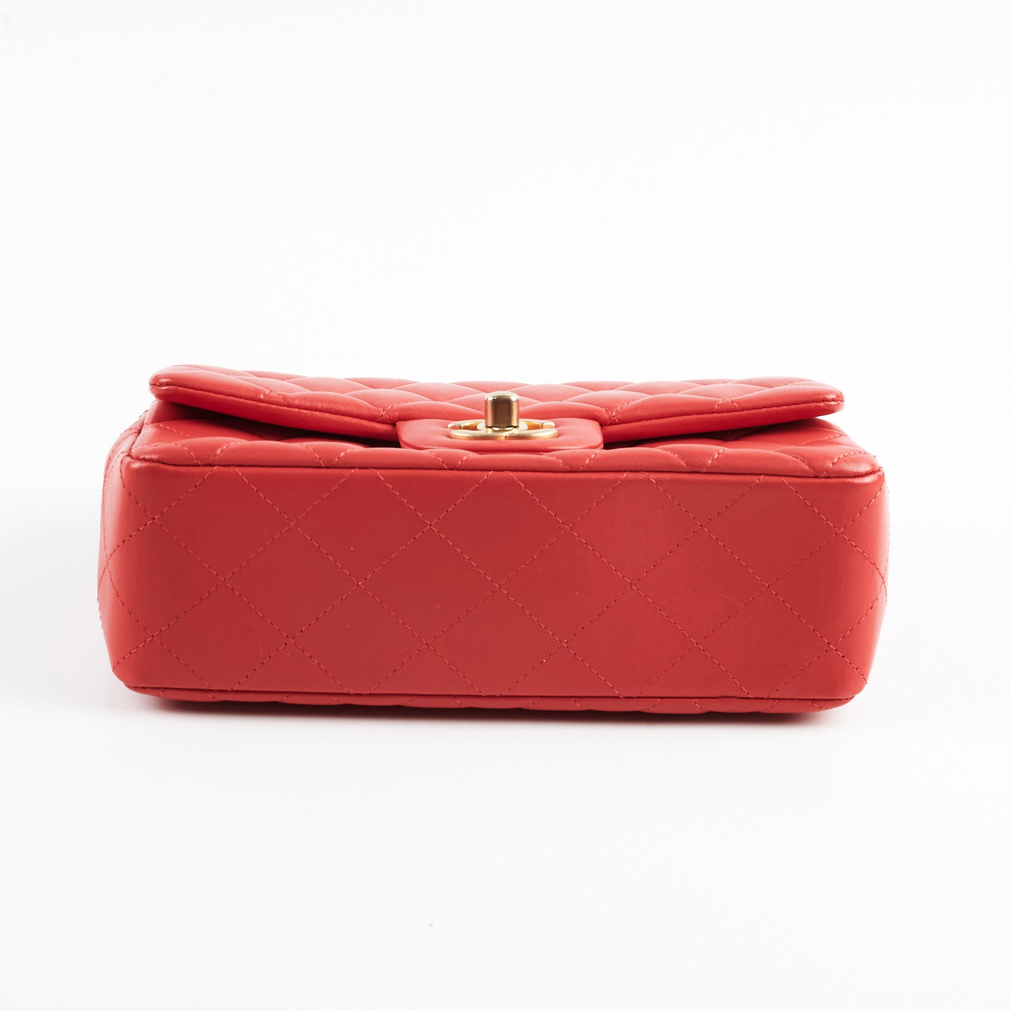 Chanel Mini Rectangular Coral Flap Bag - Luxury Designer Handbag for Women | Perfect for Parties, Dates & Special Occasions