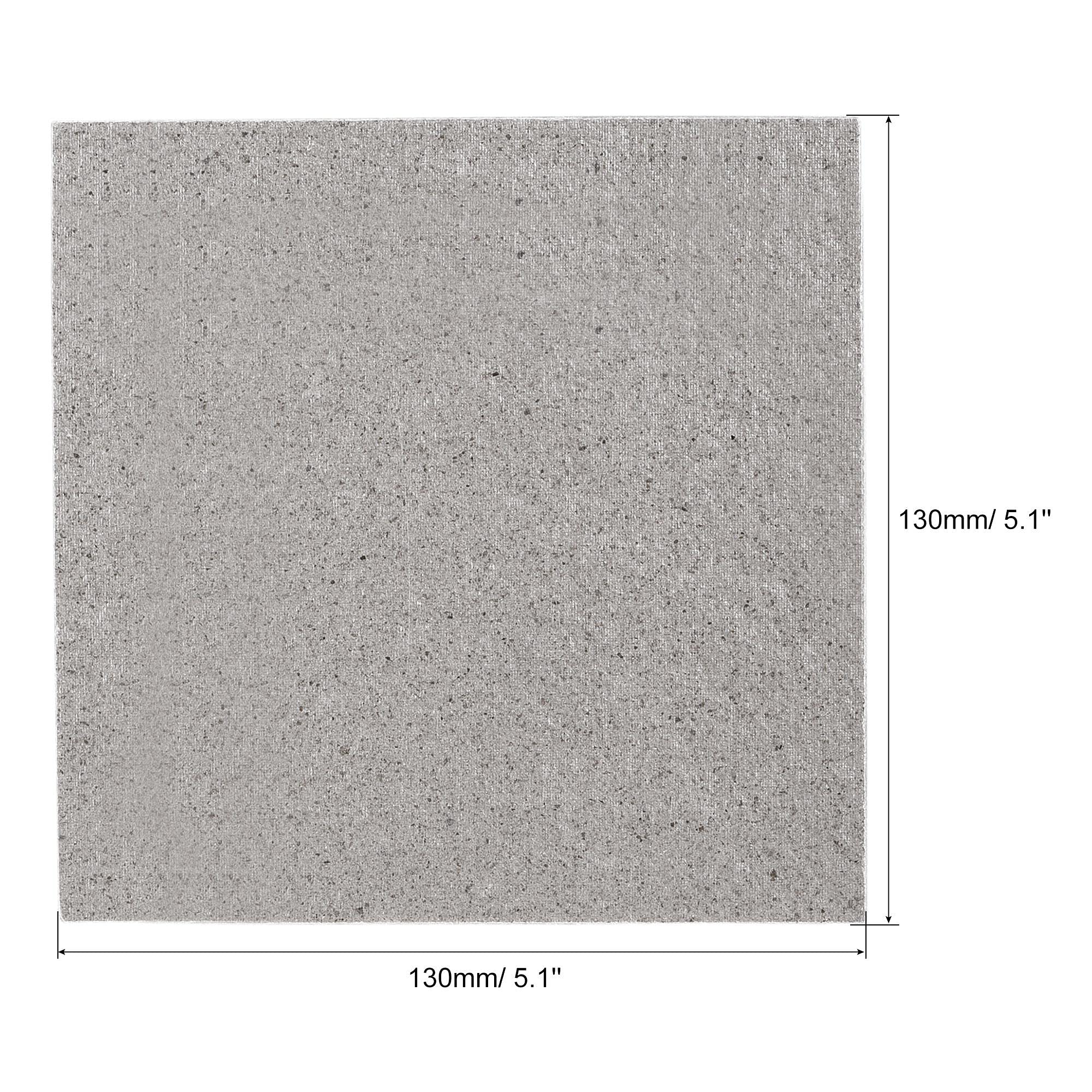 uxcell Microwave Oven Waveguide Cover Mica Plate Sheet - 5.1 x 5.1 Inch Square Insulation Board Repair Kit (10pcs) - Replacement Part for Microwave Repair & Maintenance | Perfect for Home Kitchen Appliance Fixes