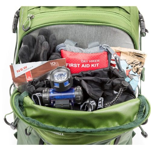 MindShift 18L Outdoor Backpack - Lightweight Hiking Daypack for Men & Women, Water-Resistant Camera Backpack for Travel & Photography (Charcoal) - Perfect for Hiking, Camping, and Adventure Travel