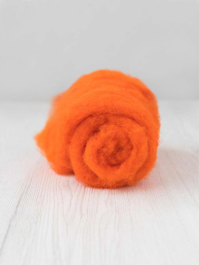 Premium Carded Maori Wool Roving for Needle Felting & Wet Felting - Natural Fiber Craft Supplies for DIY Yarn, Doll Making & Home Decor Projects