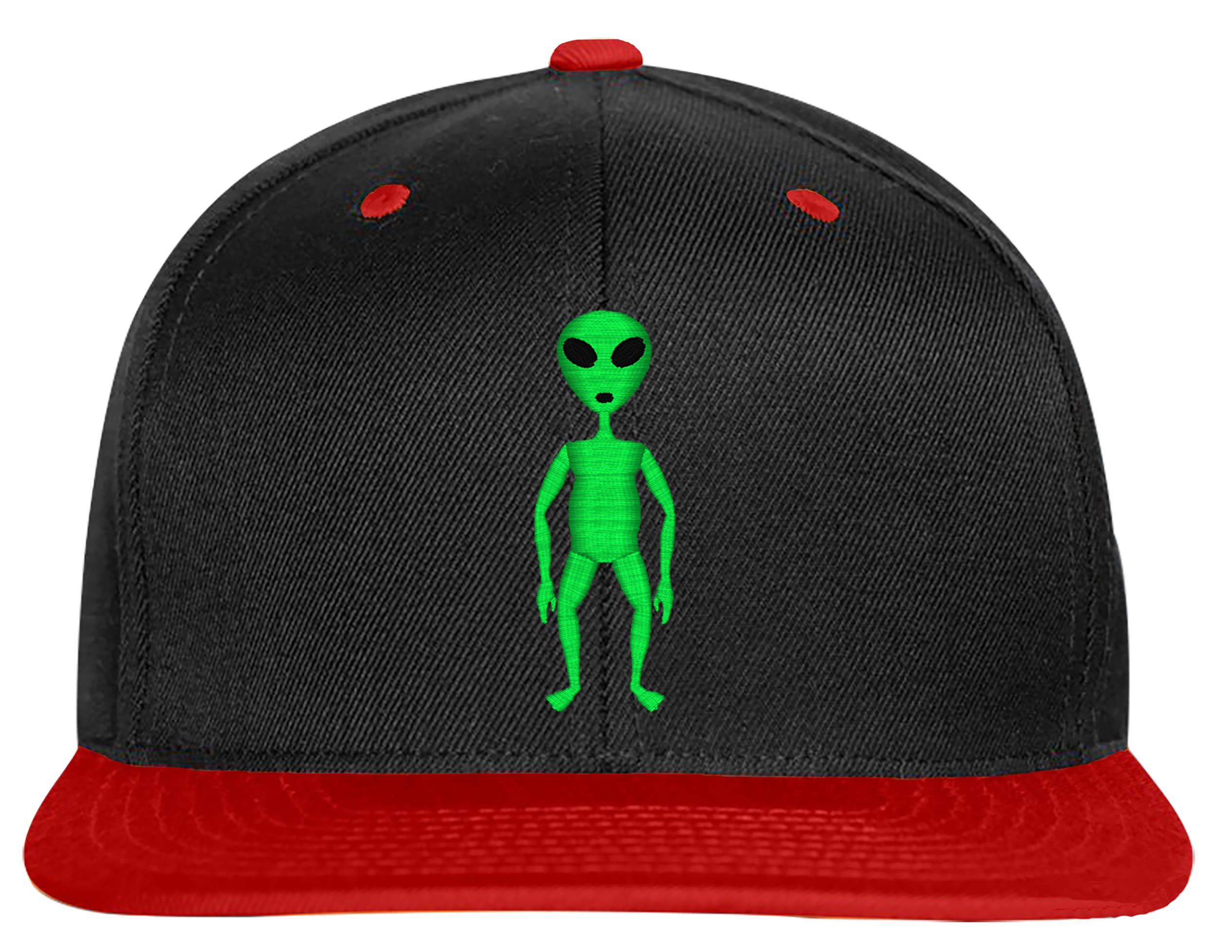 Owndis Green Alien Snapback Hat - Adjustable Unisex Baseball Cap for Men & Women - Perfect for Cosplay, Halloween, and Streetwear Fashion