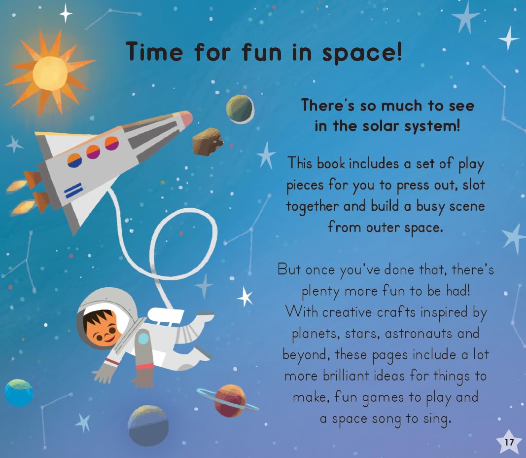 Make and Play: Space Exploration STEM Toy Kit for Kids - Educational Science Building Set for Creative Play & Learning - Perfect for Birthday Gifts & Classroom Activities