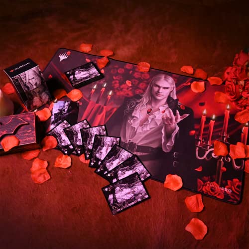 Magic: The Gathering - Innistrad Crimson Vow Stitched Playmat V2 Featuring Sorin | Premium Gaming Mat for MTG, TCG & Board Games | Perfect for Home Game Nights, PC Mousepad & Tabletop Battles