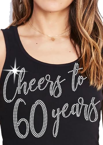 Cheers to 60 Years Tank Rs (Black)