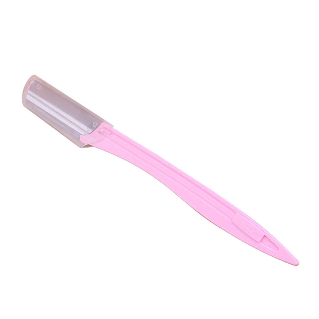 Lorenlli Portable Eyebrow Trimmer for Women - Stainless Steel Eyebrow Razor & Hair Removal Scraper - Perfect for Eyebrow Shaping, Makeup Prep & Travel Grooming