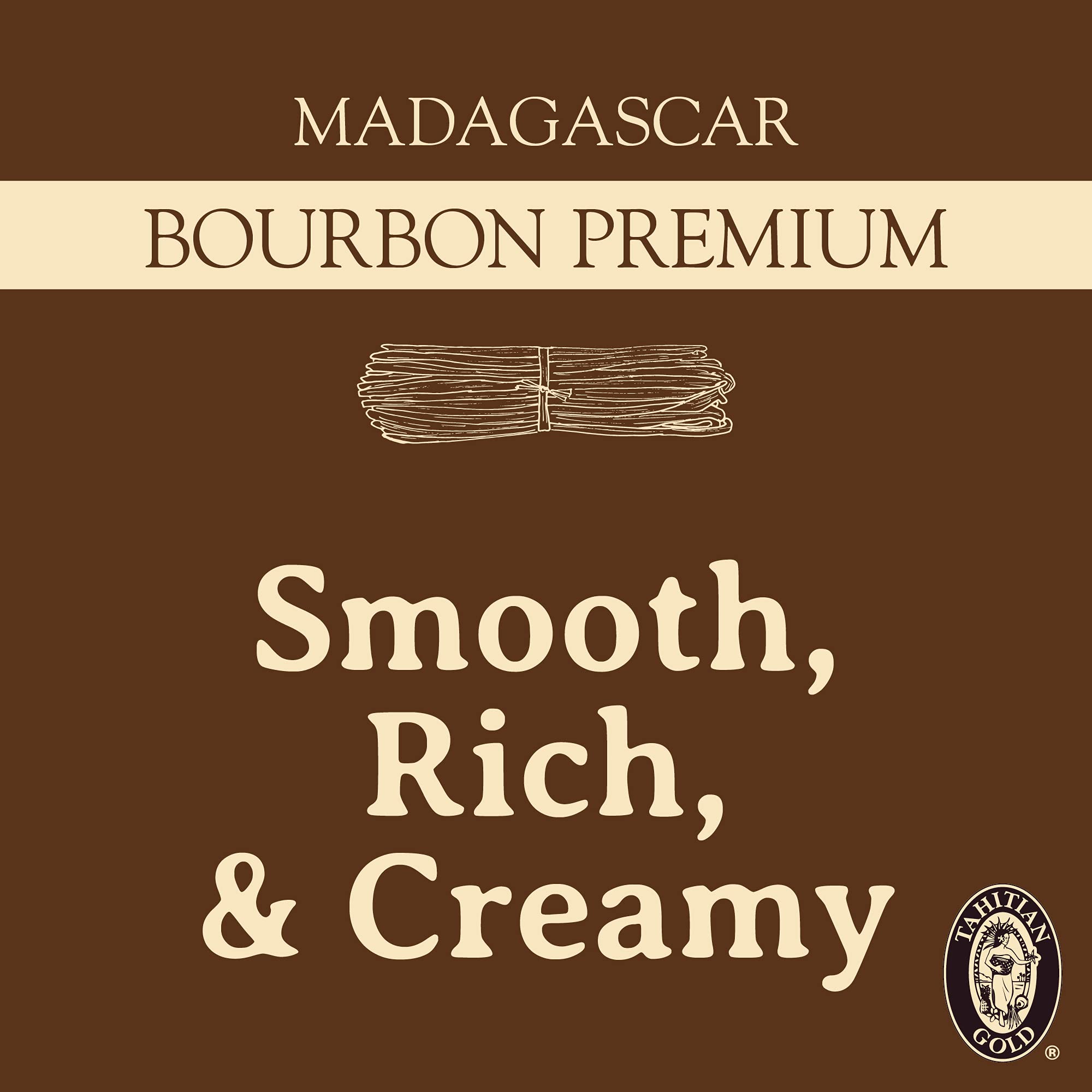 Premium Madagascar Bourbon Vanilla Beans - Tahitian Gold Gourmet Grade, Non-GMO Project Verified, 1 Pound Bag - Perfect for Baking, Desserts & Homemade Extracts