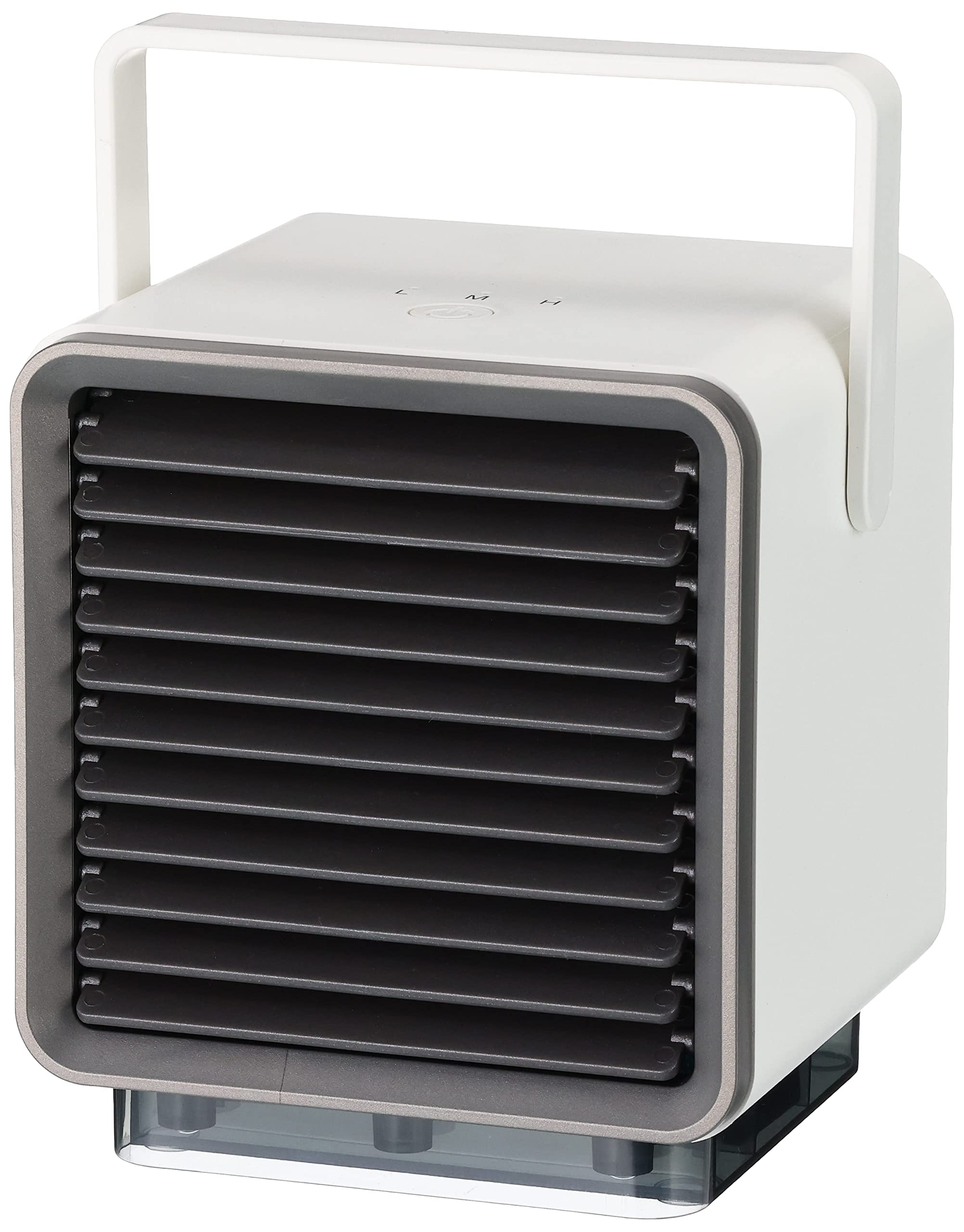 Yamazen Portable Tabletop Fan - Quiet, Energy Efficient, 3 Speed Settings - Perfect for Home, Office, and Dorm Rooms | White