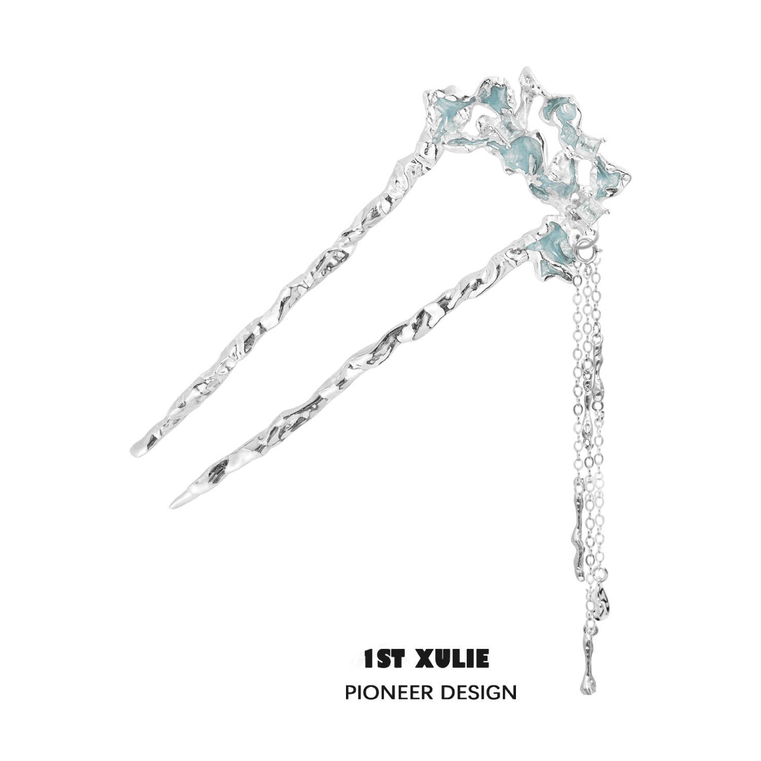 18k Platinum Plated Detachable Hairpin for Women - Elegant Bridal Hair Accessories for Weddings, Prom & Special Occasions