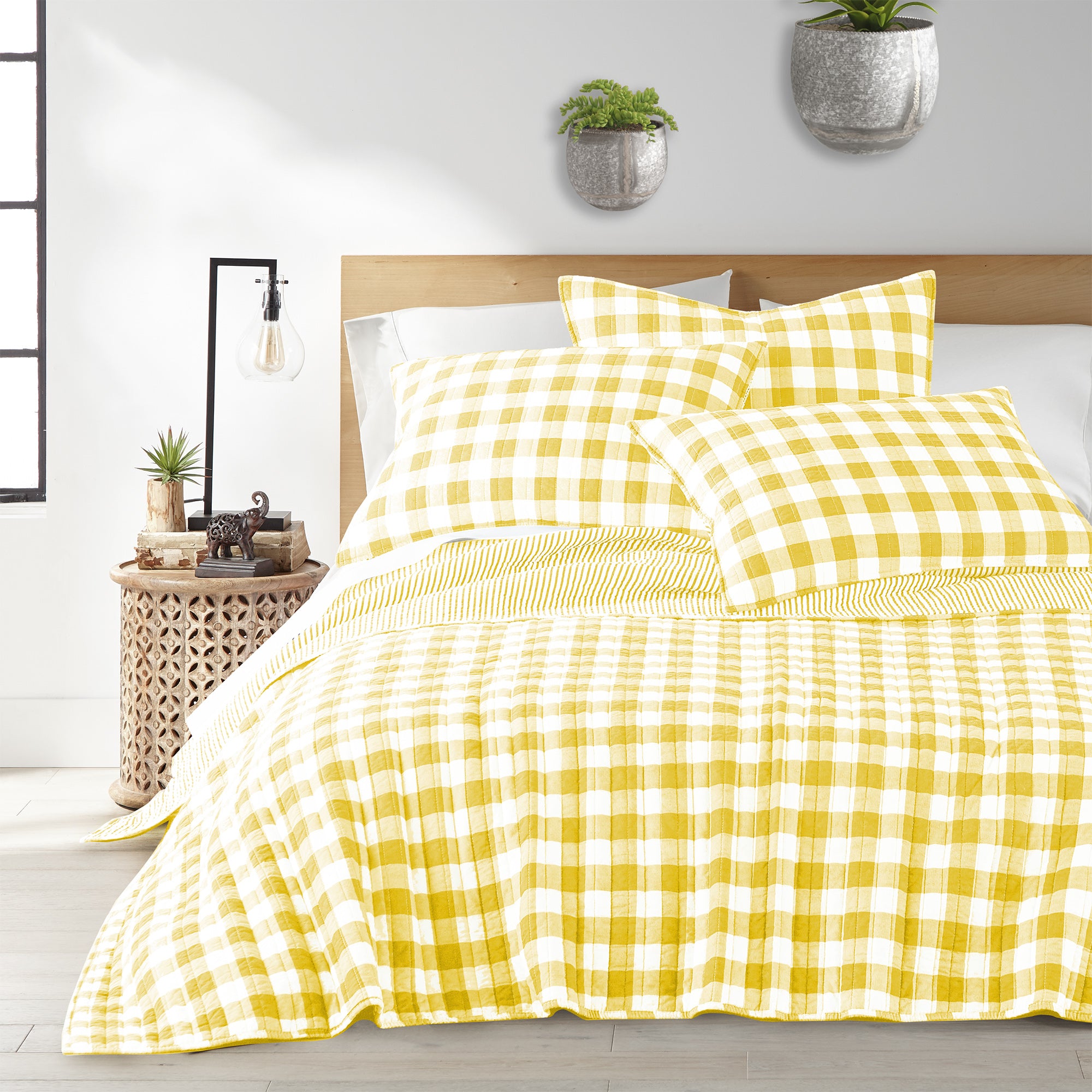 Elijah Queen Size Quilt Set - Soft & Breathable Bedding Comforter for All Seasons | Perfect for Master Bedroom, Guest Room & Cozy Home Decor