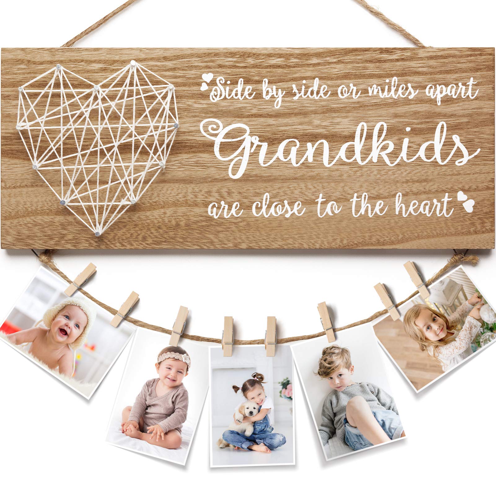Best Personalized Picture Frame for Grandma - Unique Christmas & Birthday Gifts from Grandchildren, Perfect for Nana, Gigi & Grandpa - Photo Holder for Thanksgiving, Xmas & Family Gatherings | Ideal for Home Decor, Memory Keeping & Special Occasions