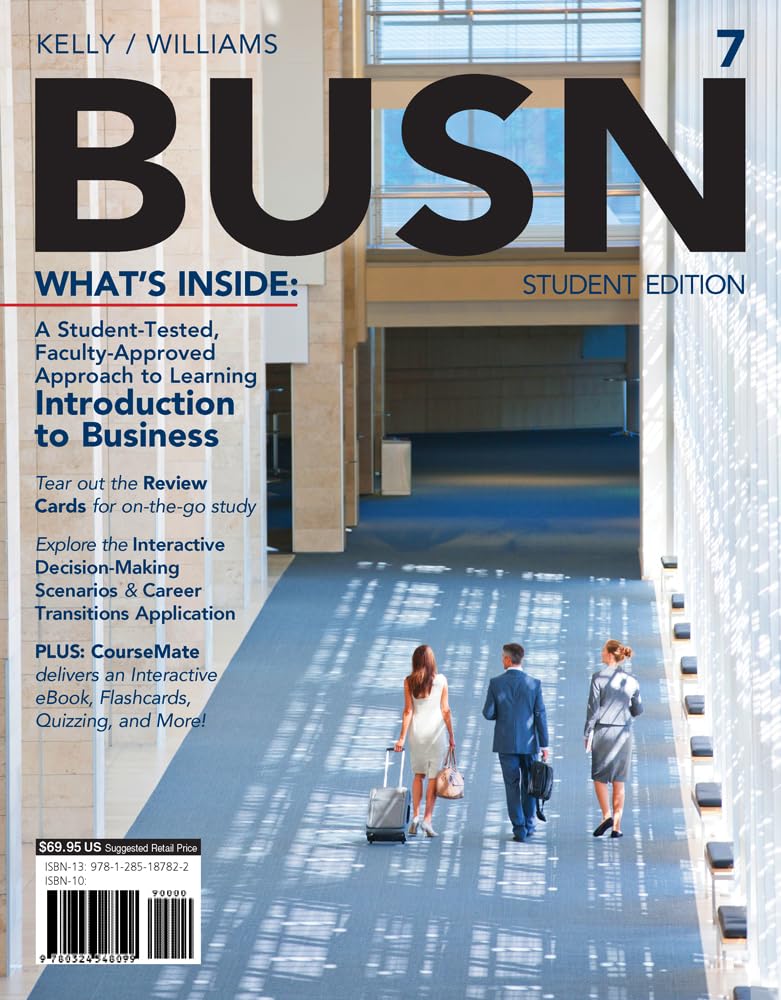 BUSN: Introduction to Business - Essential Guide for Entrepreneurs & Students | Business Fundamentals Textbook for College Courses & Startup Planning