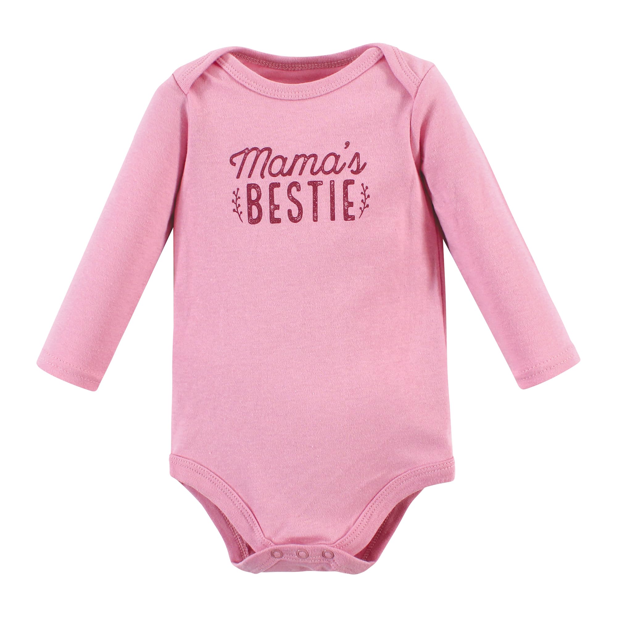 Hudson Baby Unisex Cotton Long-Sleeve Bodysuits - Little Love Flowers 5-Pack (9-12 Months) | Soft & Comfortable Baby Onesies for Daily Wear, Playtime & Photo Shoots