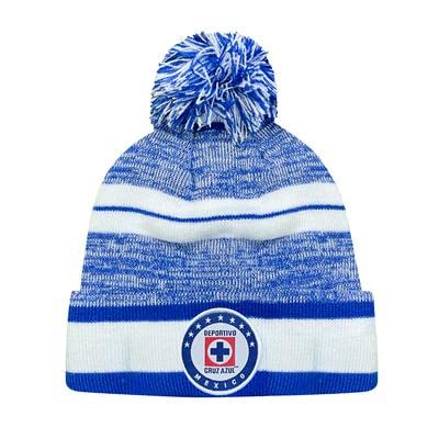 Icon Sports Club America Adult Unisex Pom Pom Winter Soccer Beanie - Warm Knit Hat for Men & Women - Perfect for Cold Weather Games, Outdoor Activities & Casual Wear