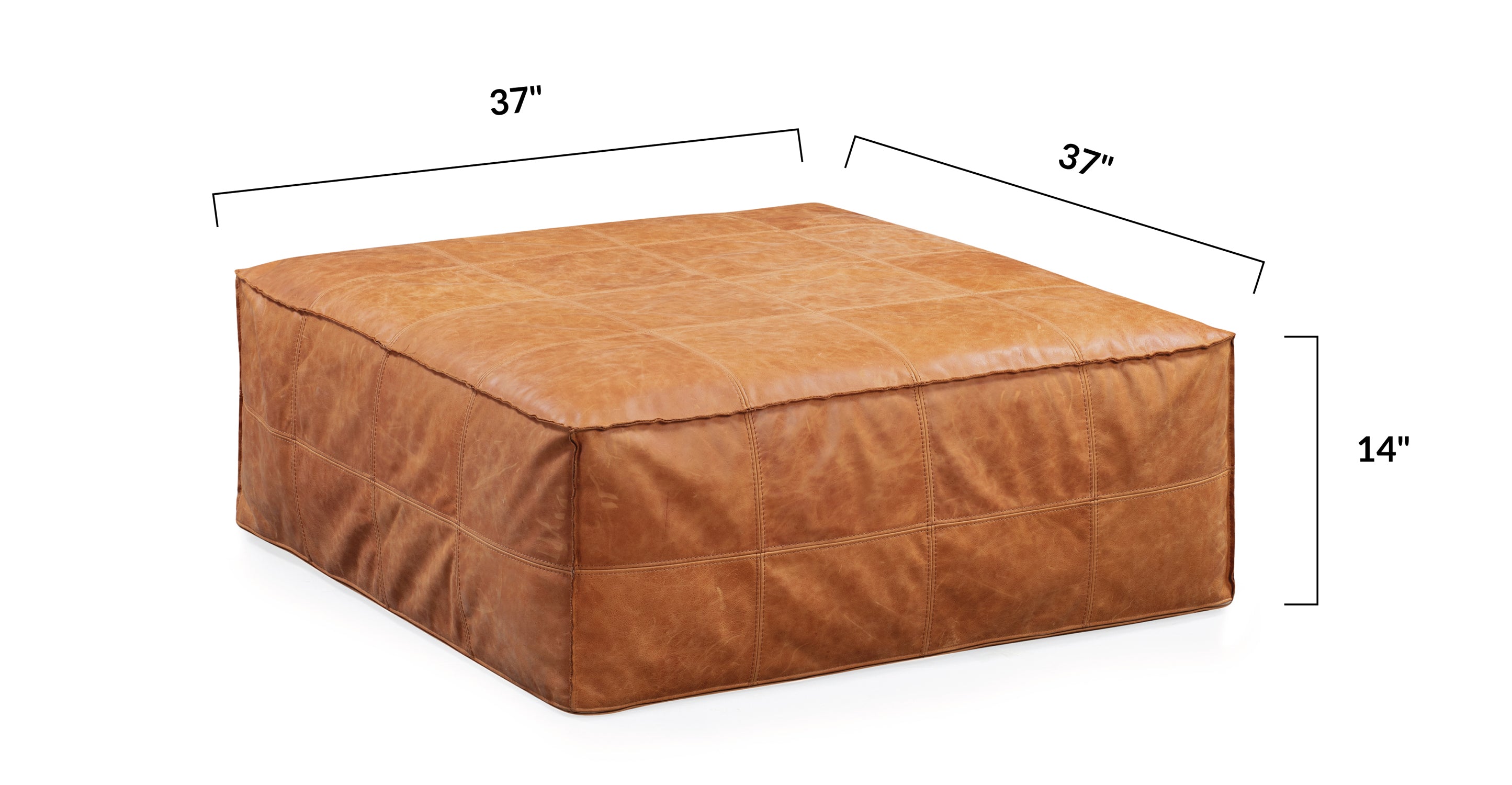 Taos Square Ottoman - Modern Storage Ottoman with Lift Top, Soft Upholstered Fabric, Sturdy Wooden Legs - Perfect for Living Room, Bedroom, or Home Office