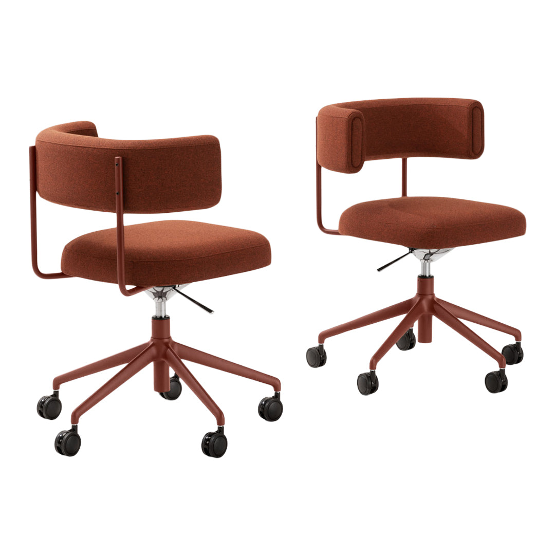 Amelie DP TS Office Armchair - Ergonomic Desk Chair with Adjustable Height for Home & Office Workspaces - Perfect for Long Hours of Sitting & Productivity