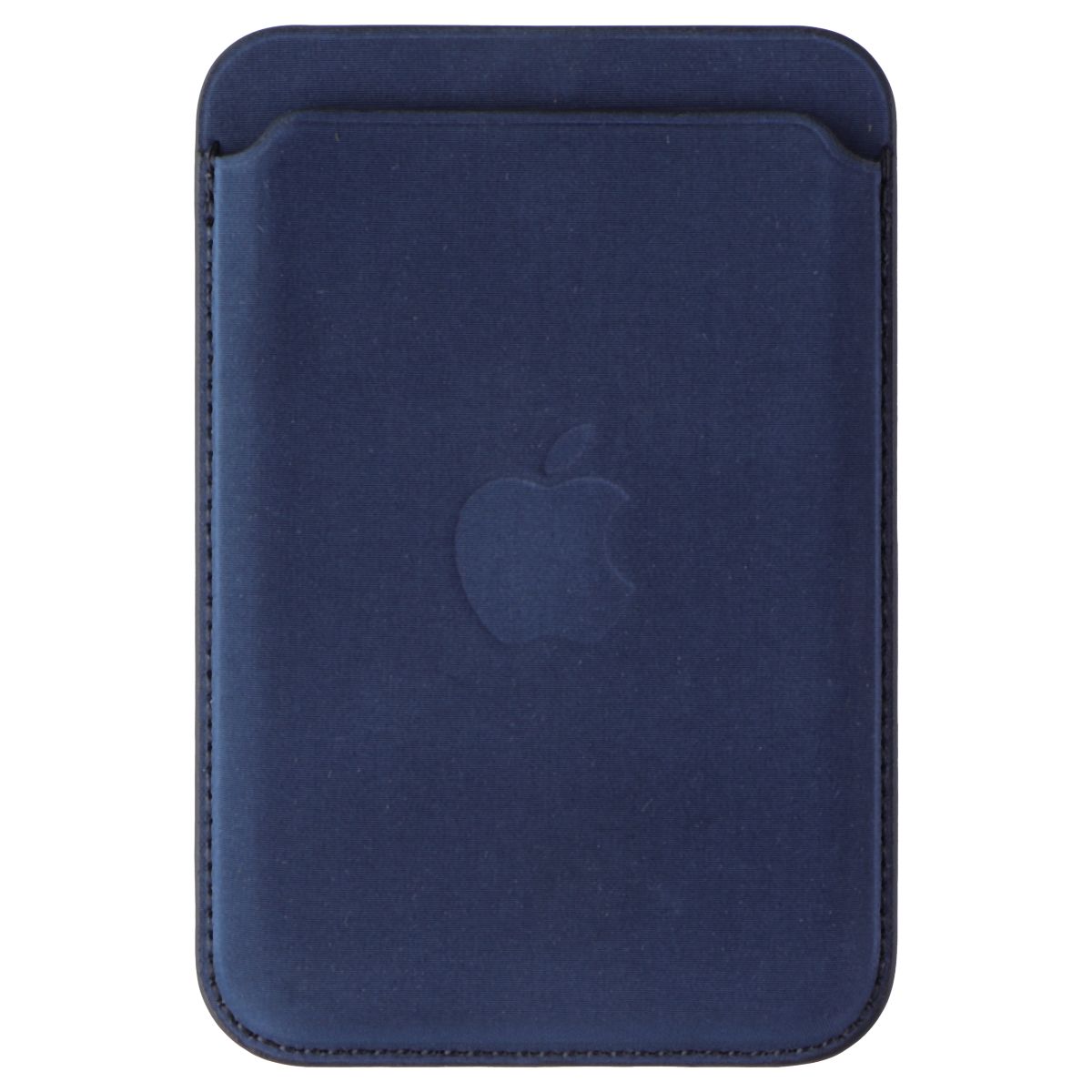 Apple FineWoven MagSafe Wallet for iPhone 15/14/13/12 - Slim & Secure Card Holder with Find My Support | Pacific Blue | Perfect for Travel, Gym & Everyday Use