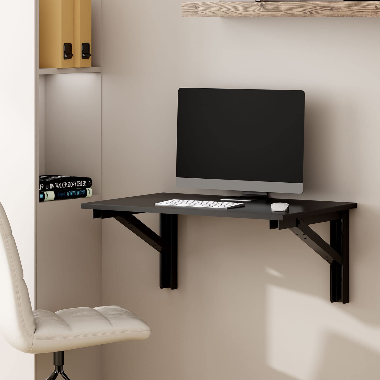 Heavy Duty Wall Mounted Folding Desk - 36