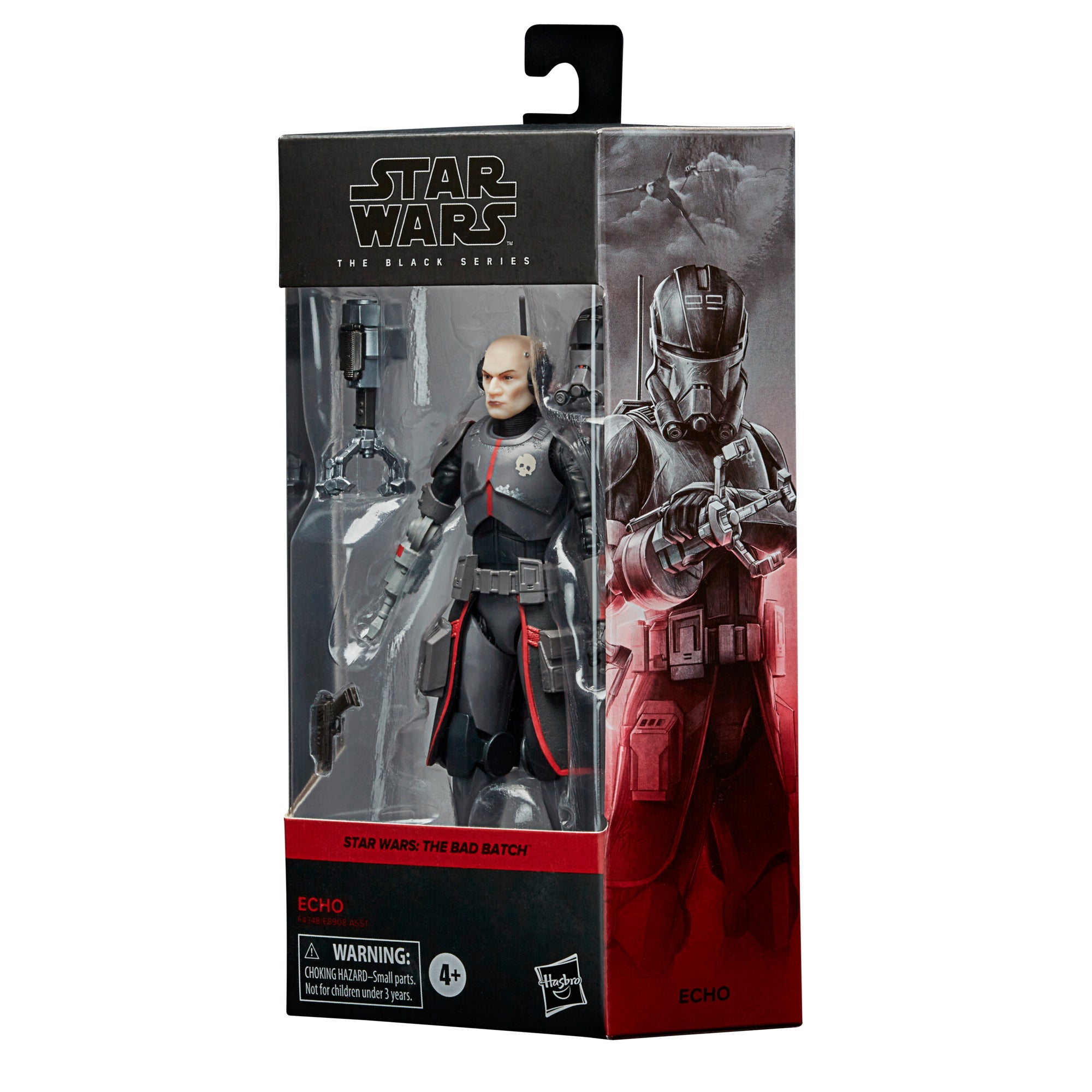 Star Wars The Black Series Echo (The Bad Batch) 6-Inch Action Figure - Collectible Toy for Fans, Gift Idea for Star Wars Enthusiasts | Display, Play, or Add to Your Collection