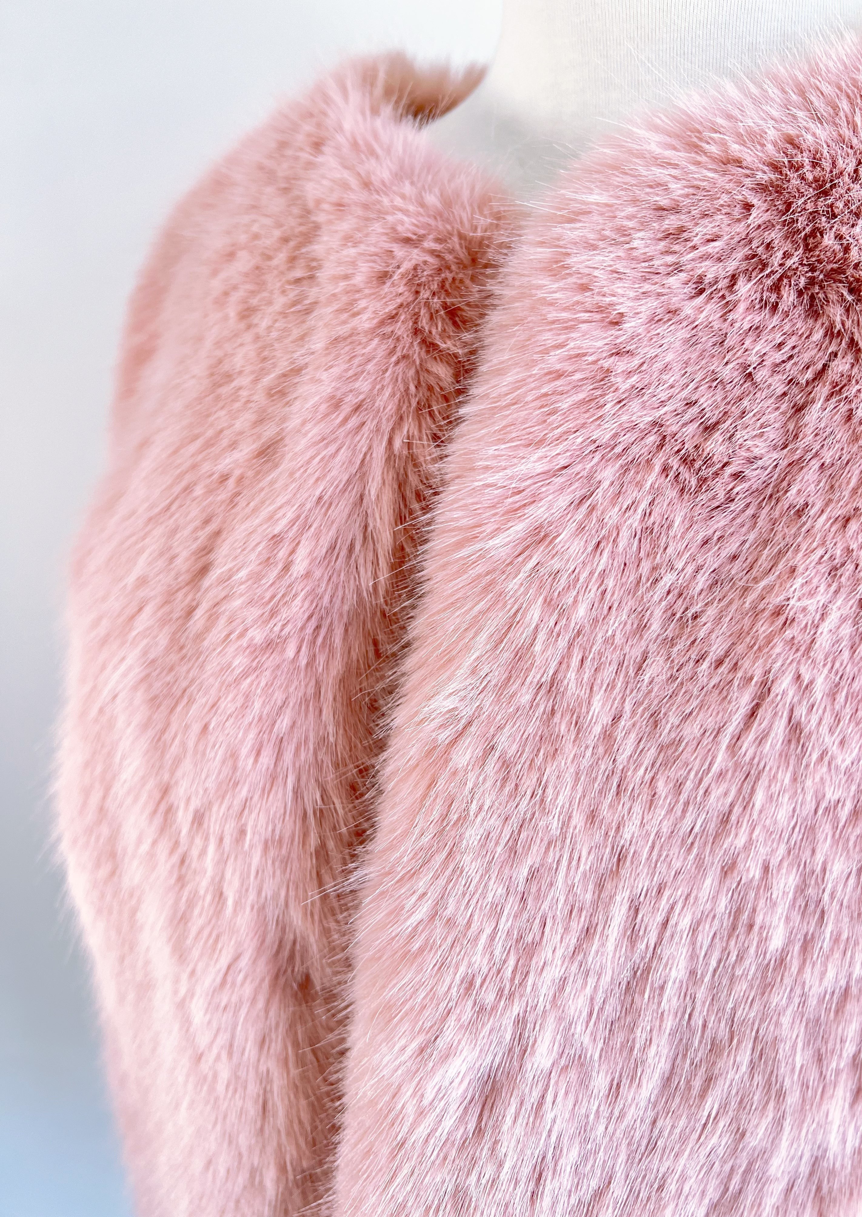 Black Faux Fur Bridal Jacket - Elegant Winter Wedding Coat for Bride (Anna Blk07) | Perfect for Church Ceremonies, Outdoor Photos & Cold Weather Weddings