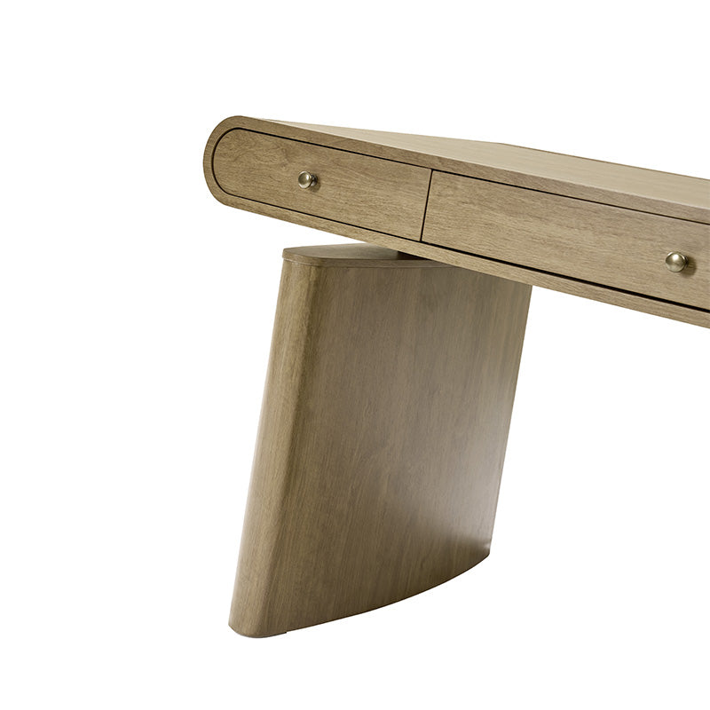 Louise Mid Century Modern Electric Height Adjustable Standing Desk with Wireless Charging - Perfect for Home Office, Gaming & Workspace Ergonomics