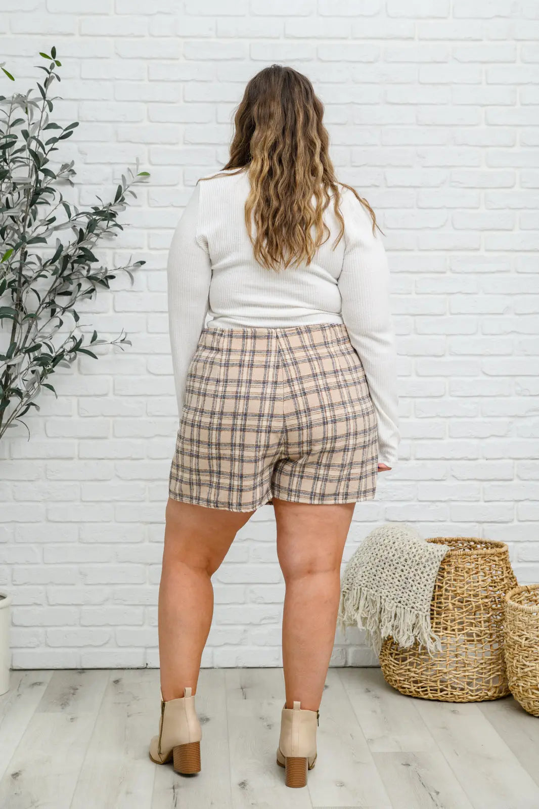 Stylish Plaid Mini Skort for Women - Cute & Comfortable Skirt Shorts Combo | Perfect for Casual Outfits, School, and Summer Fashion