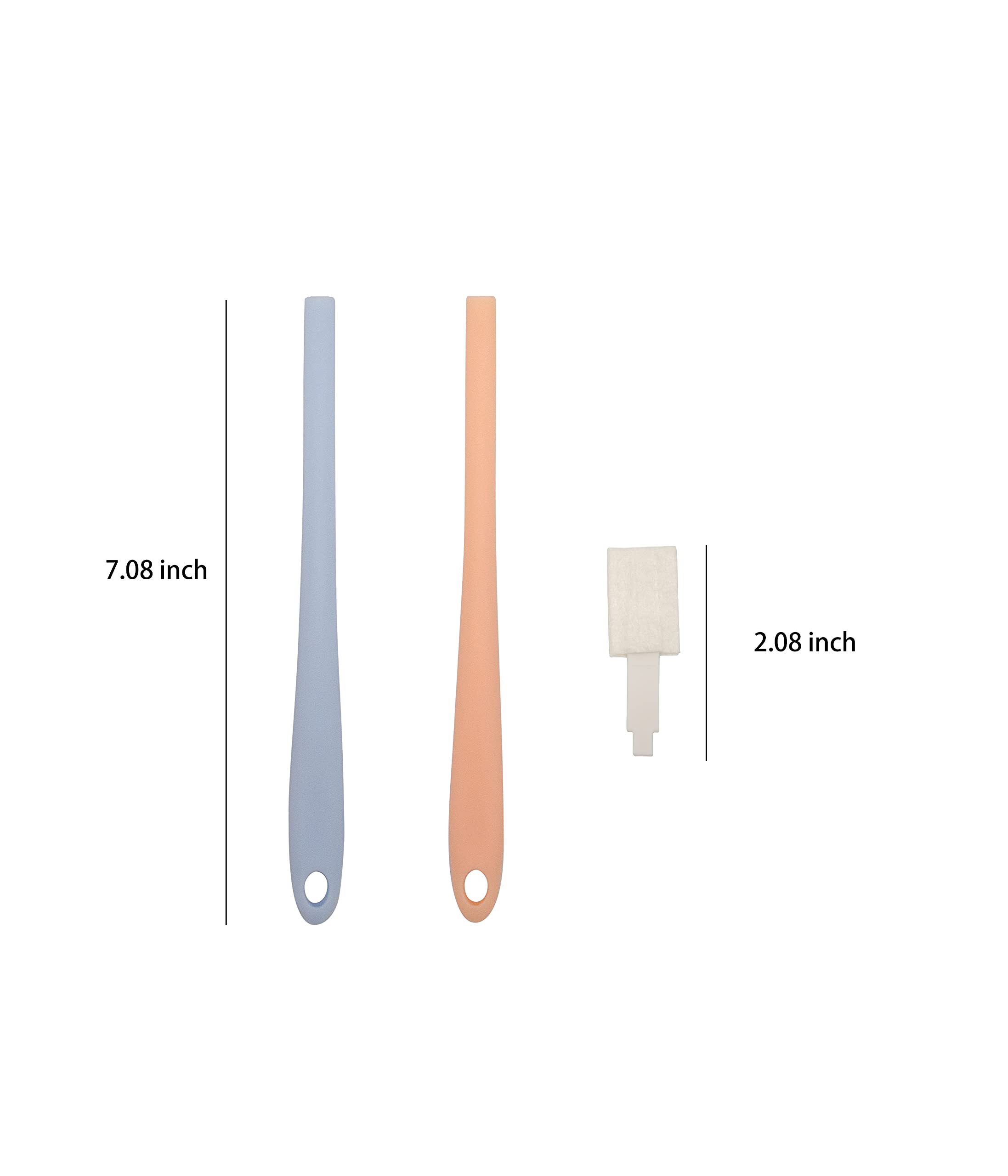 Disposable Toilet Brush Set with 2 Handles & 50 Refill Heads - Groove Cleaning Brush for Bathroom, Toilet Swab & Scrubber - Perfect for Deep Cleaning Toilet Bowls, Tiles & Hard-to-Reach Areas