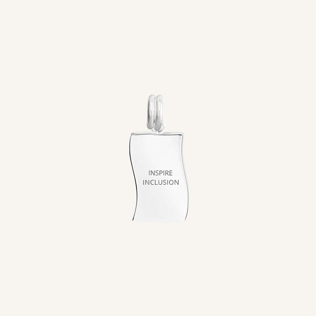Inspire Inclusion Charm - Empowering Women's Jewelry for Everyday Wear & Special Occasions