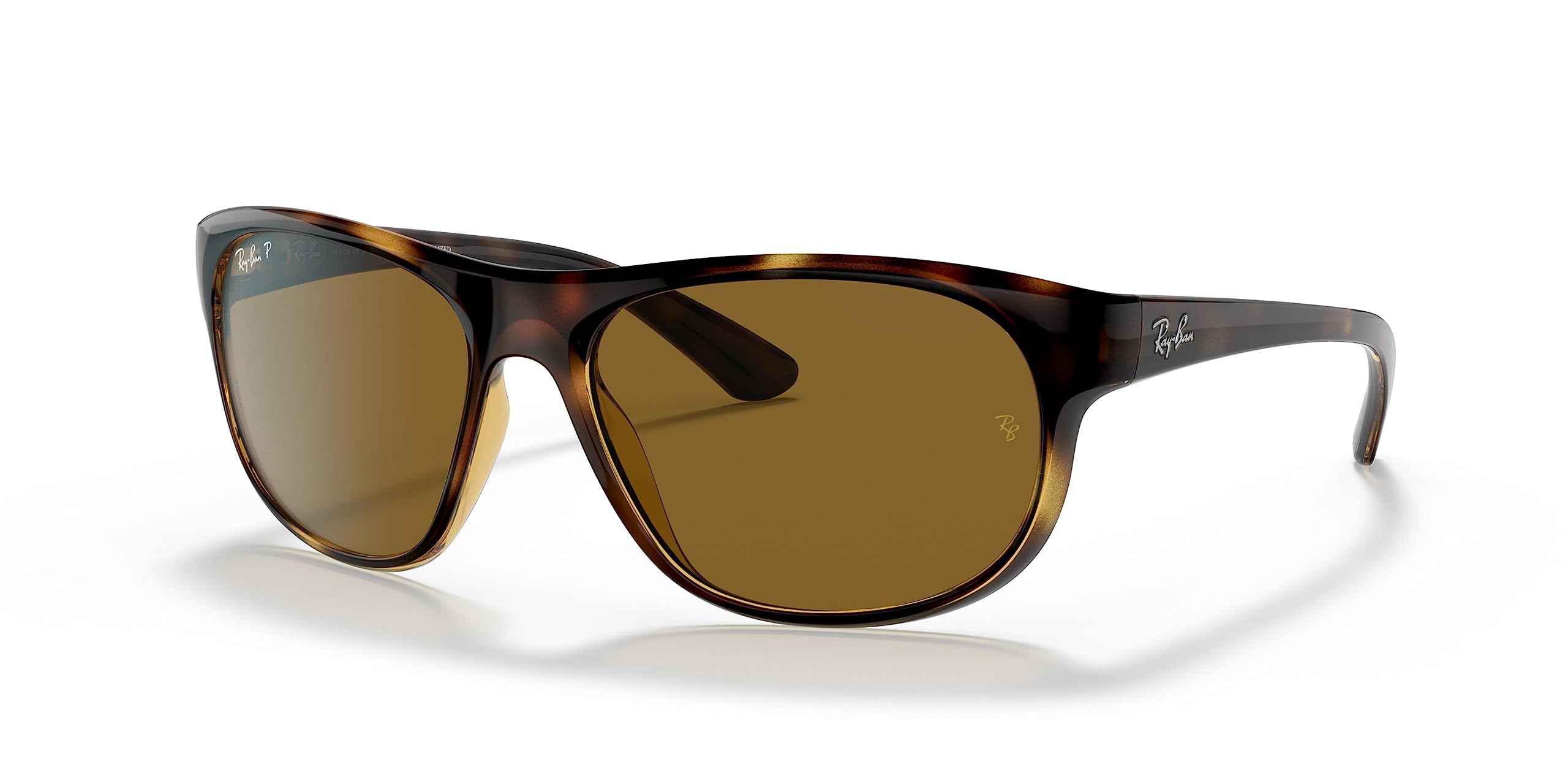 Ray-Ban RB4351 Rectangular Polarized Sunglasses for Men & Women - UV Protection, Classic Aviator Style - Perfect for Driving, Beach & Outdoor Activities